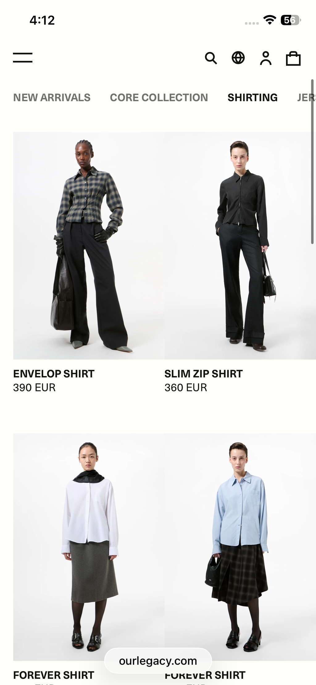 OUR LEGACY MESH TOP (S)