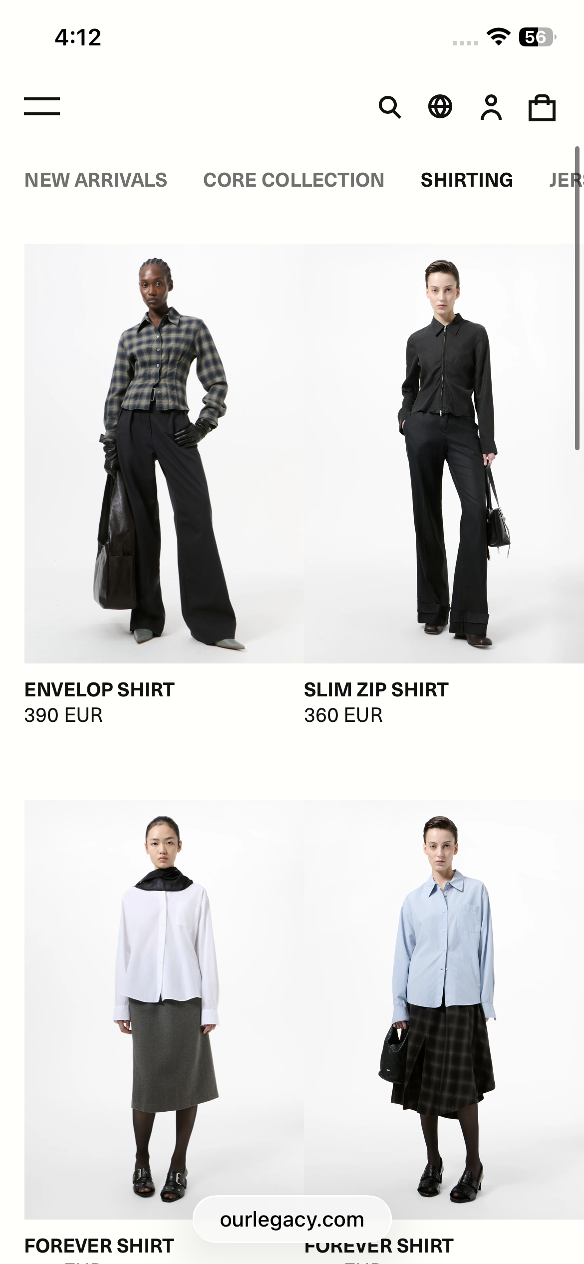 OUR LEGACY MESH TOP (S)