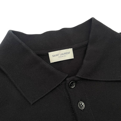 Saint Laurent - Cotton-Piqué Polo Shirt (M/L)