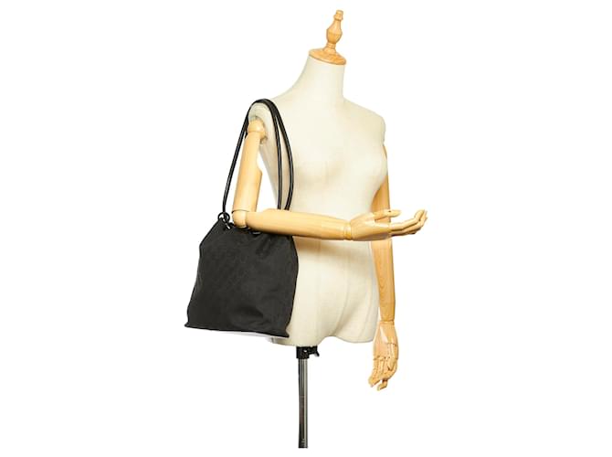 GUCCI GG CANVAS BUCKET BAG