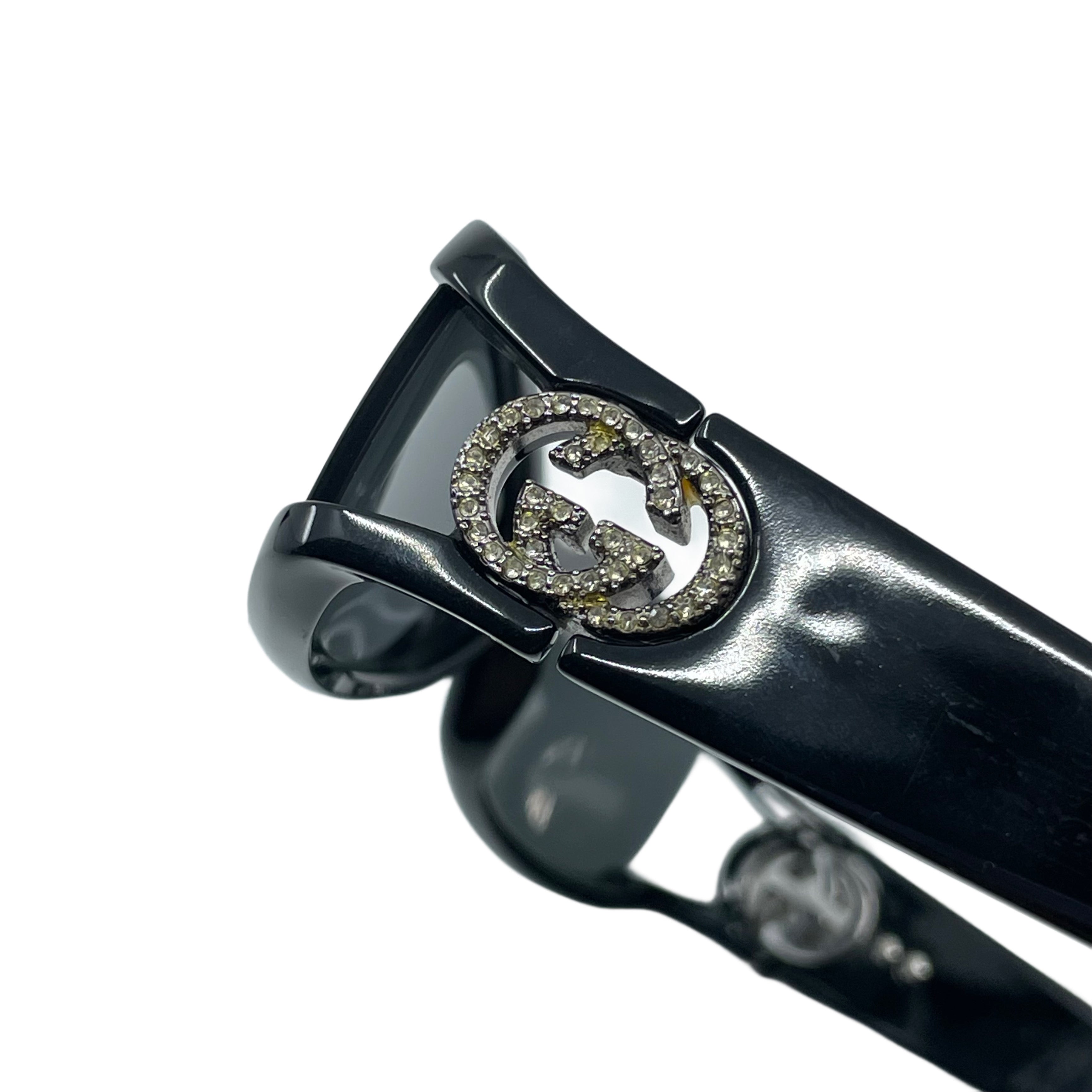 Gucci rhinestone sunglasses