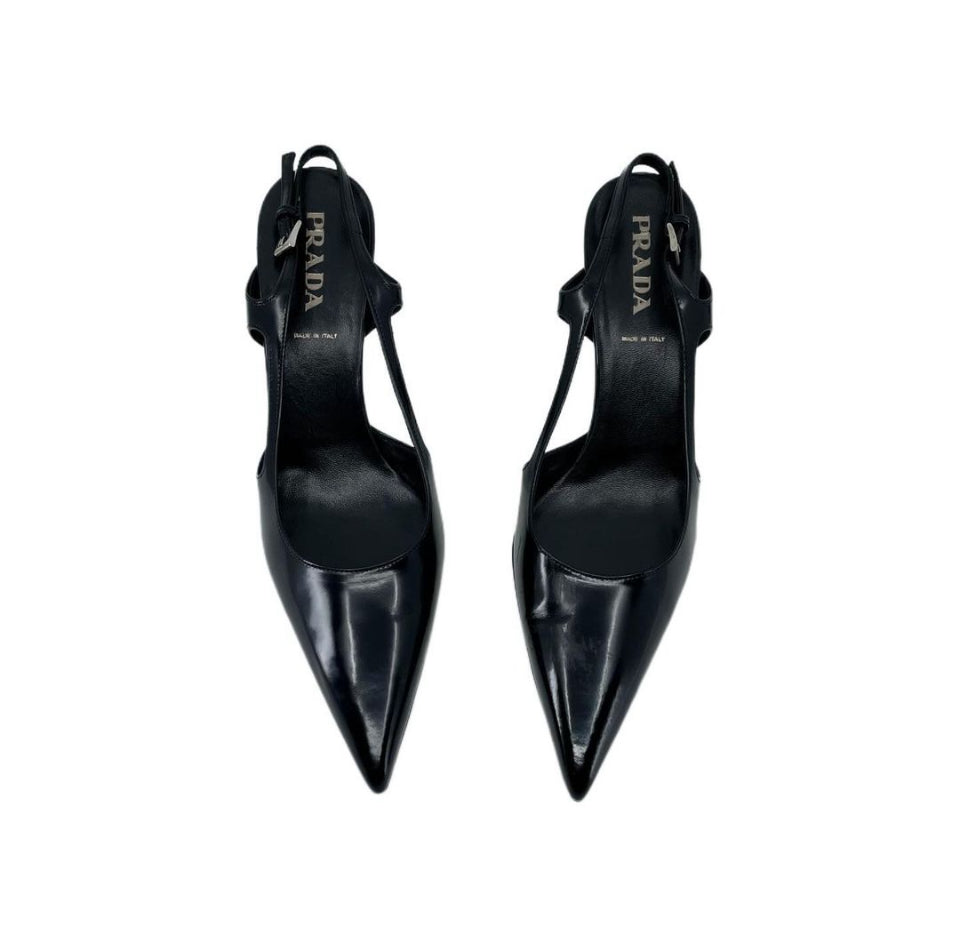 Prada vintage kitten heels