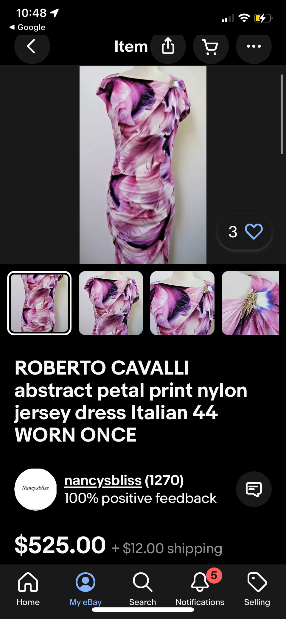 ROBERTO CAVALLI DRESS (S)