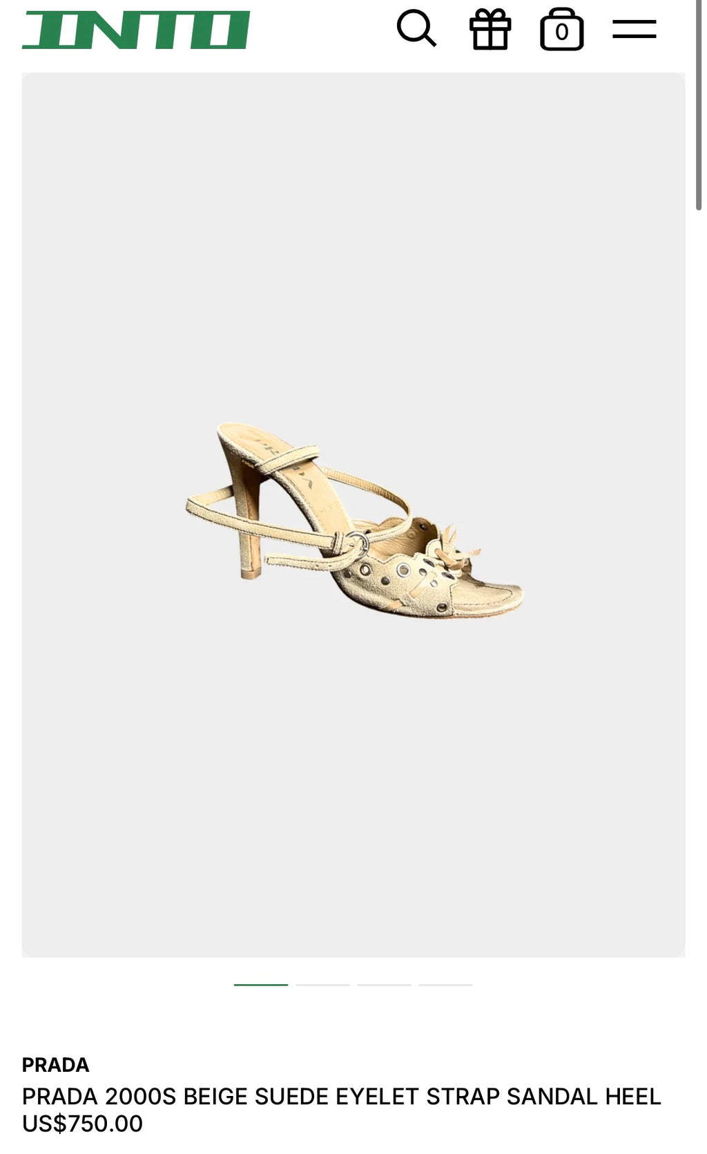 PRADA SUEDE HEELS 37.5