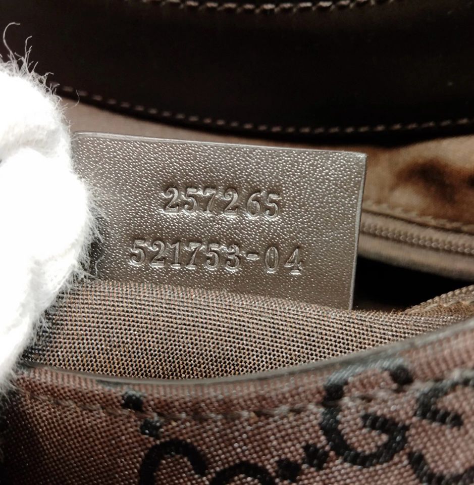 GUCCI BROWN SHOULDER BAG