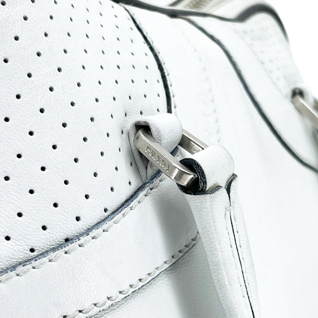 Prada vitello drive bowling bag