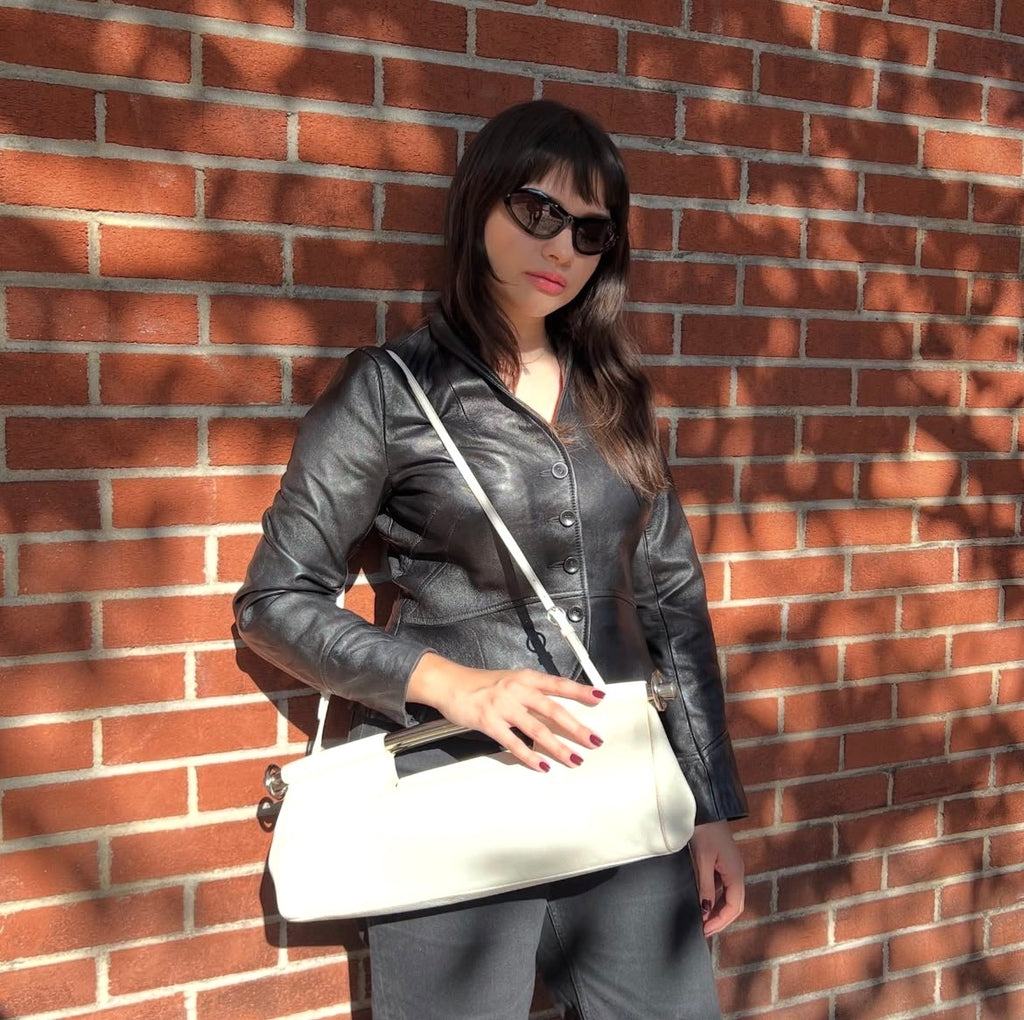 WILSON'S LEATHER CROPPED JACKET (S)