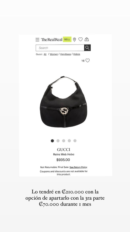 Gucci GG Reins hobo