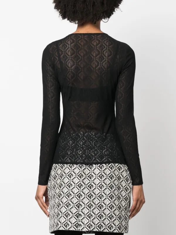 MARINE SERRE MOON MESH TOP (S)