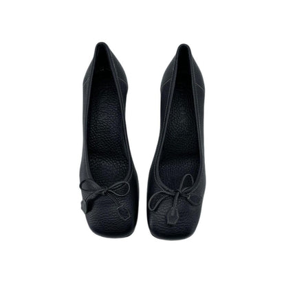 Prada bow heels