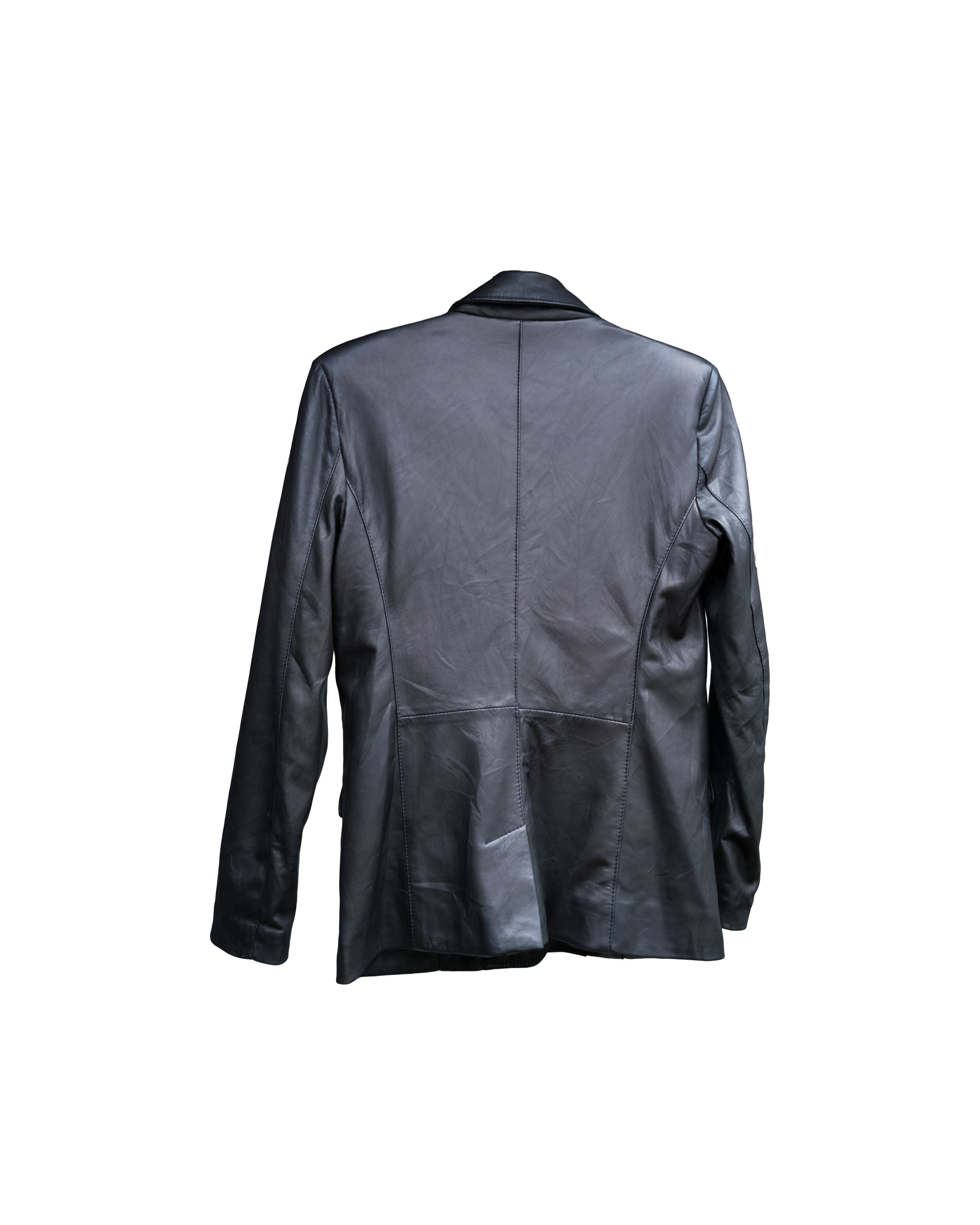 LEATHER BLAZER (S)