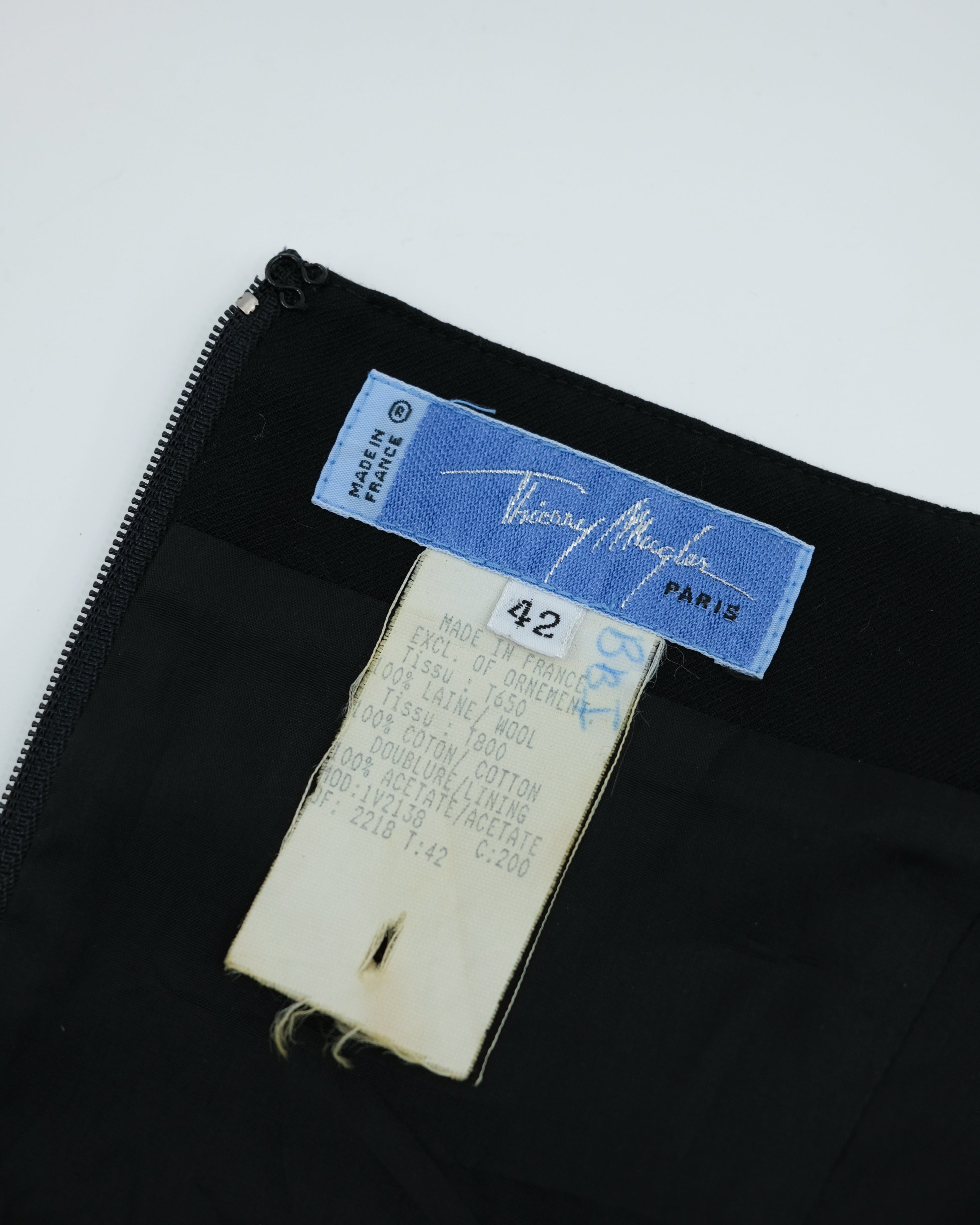 1998 THIERRY MUGLER ARCHIVE RUNWAY DRESS