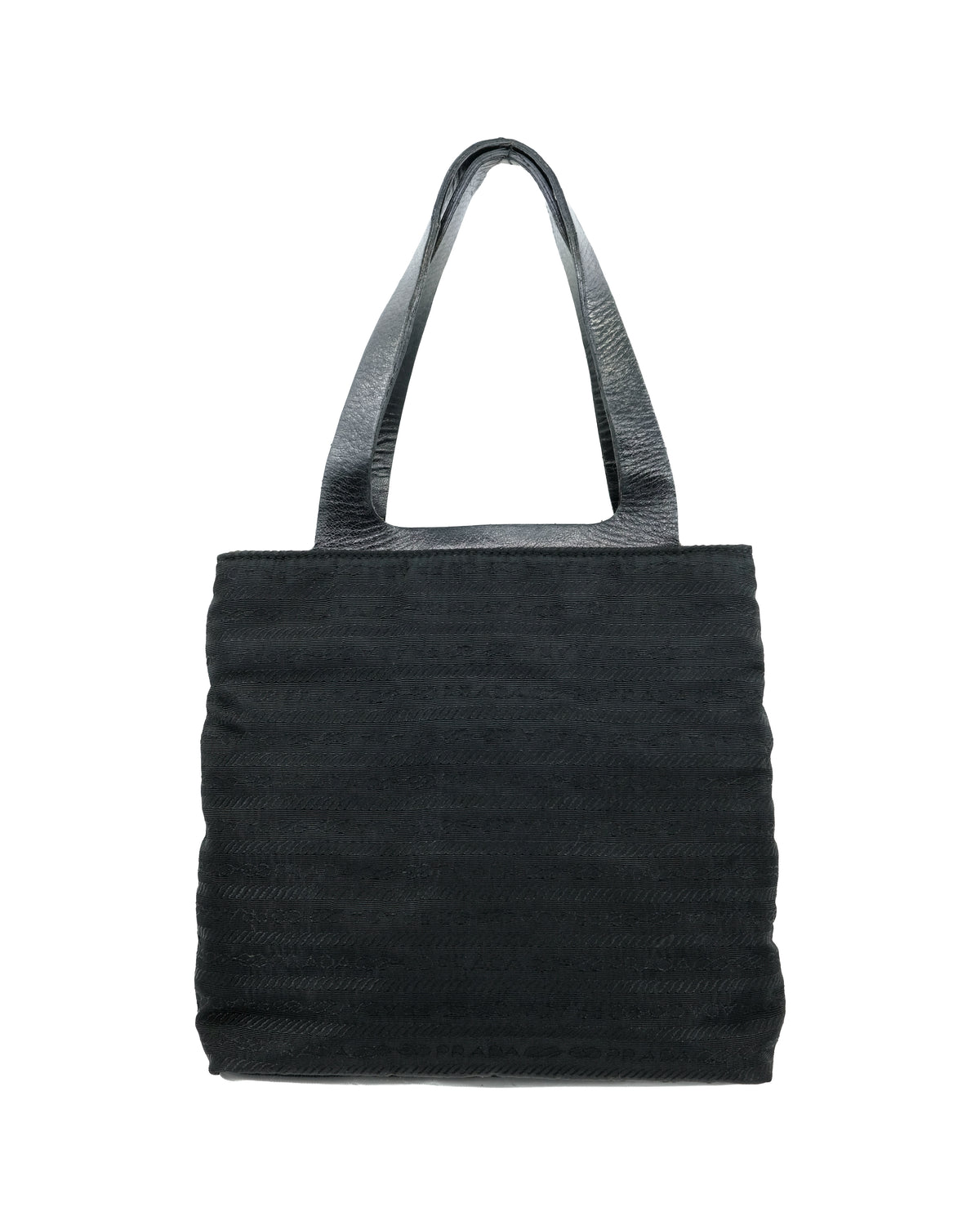 1990'S PRADA TESSUTO MONOGRAM HANDBAG