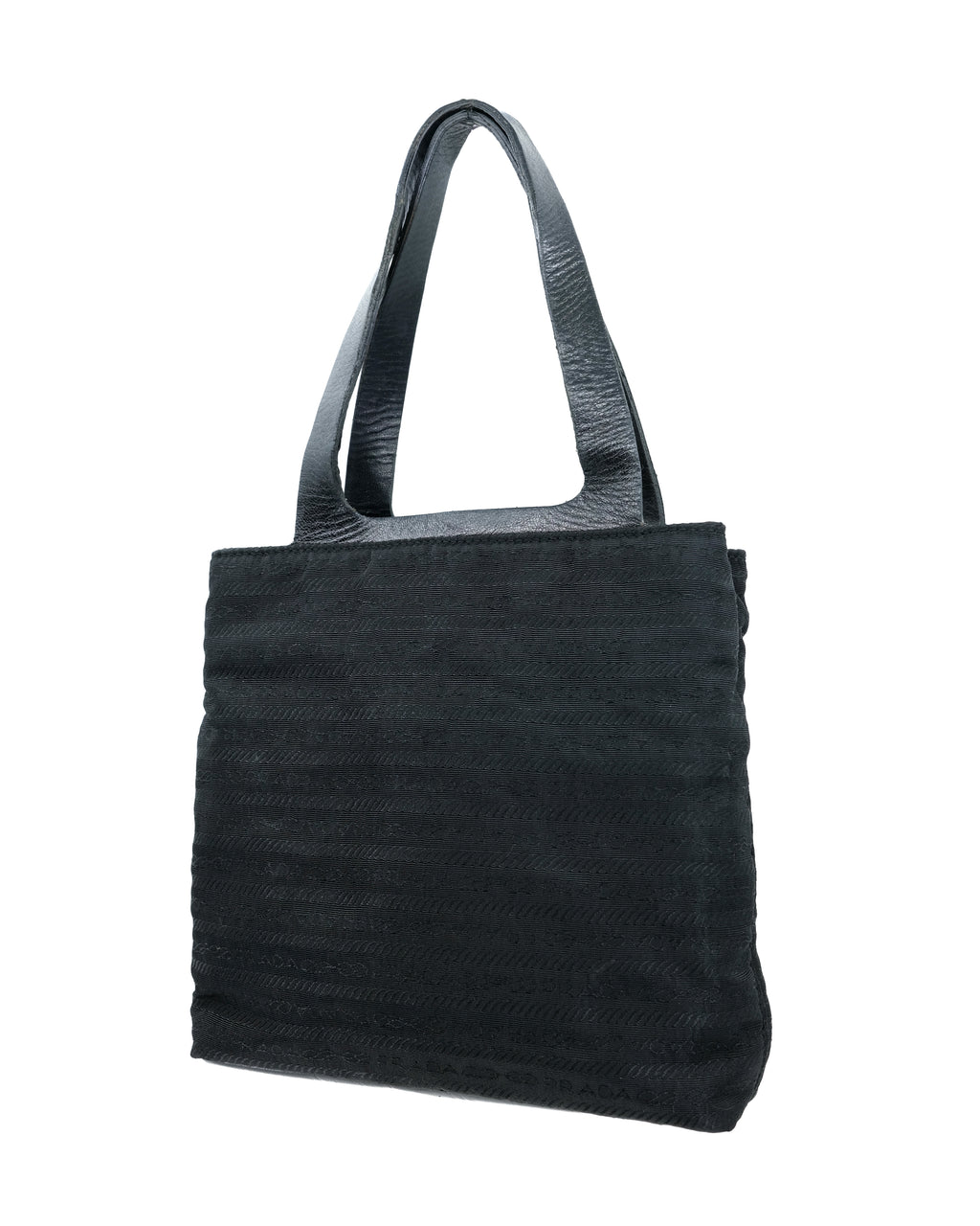 1990'S PRADA TESSUTO MONOGRAM HANDBAG