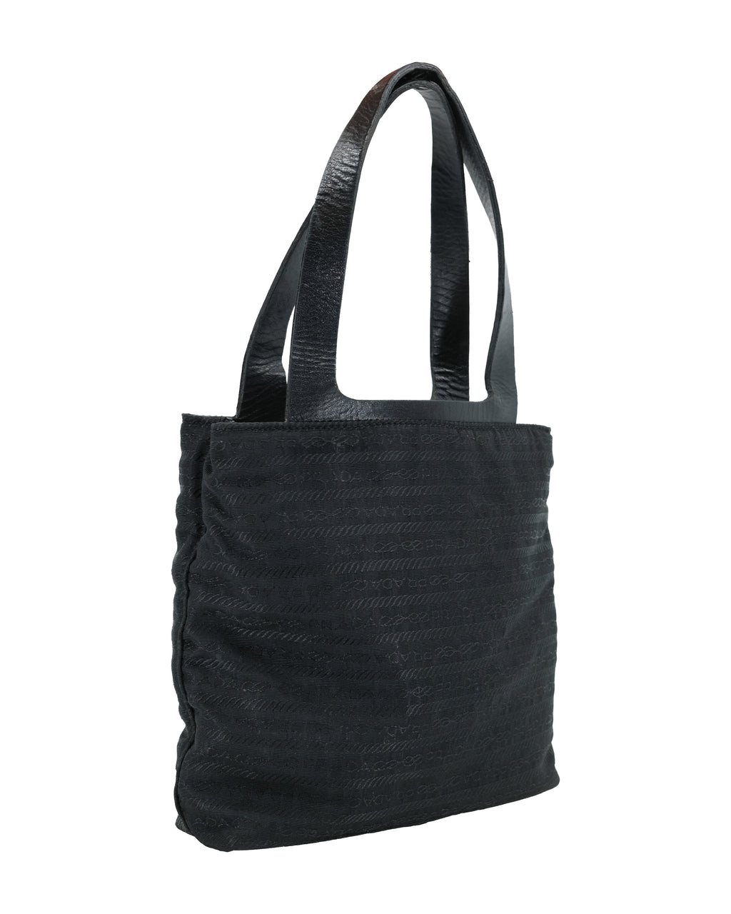 1990'S PRADA TESSUTO MONOGRAM HANDBAG