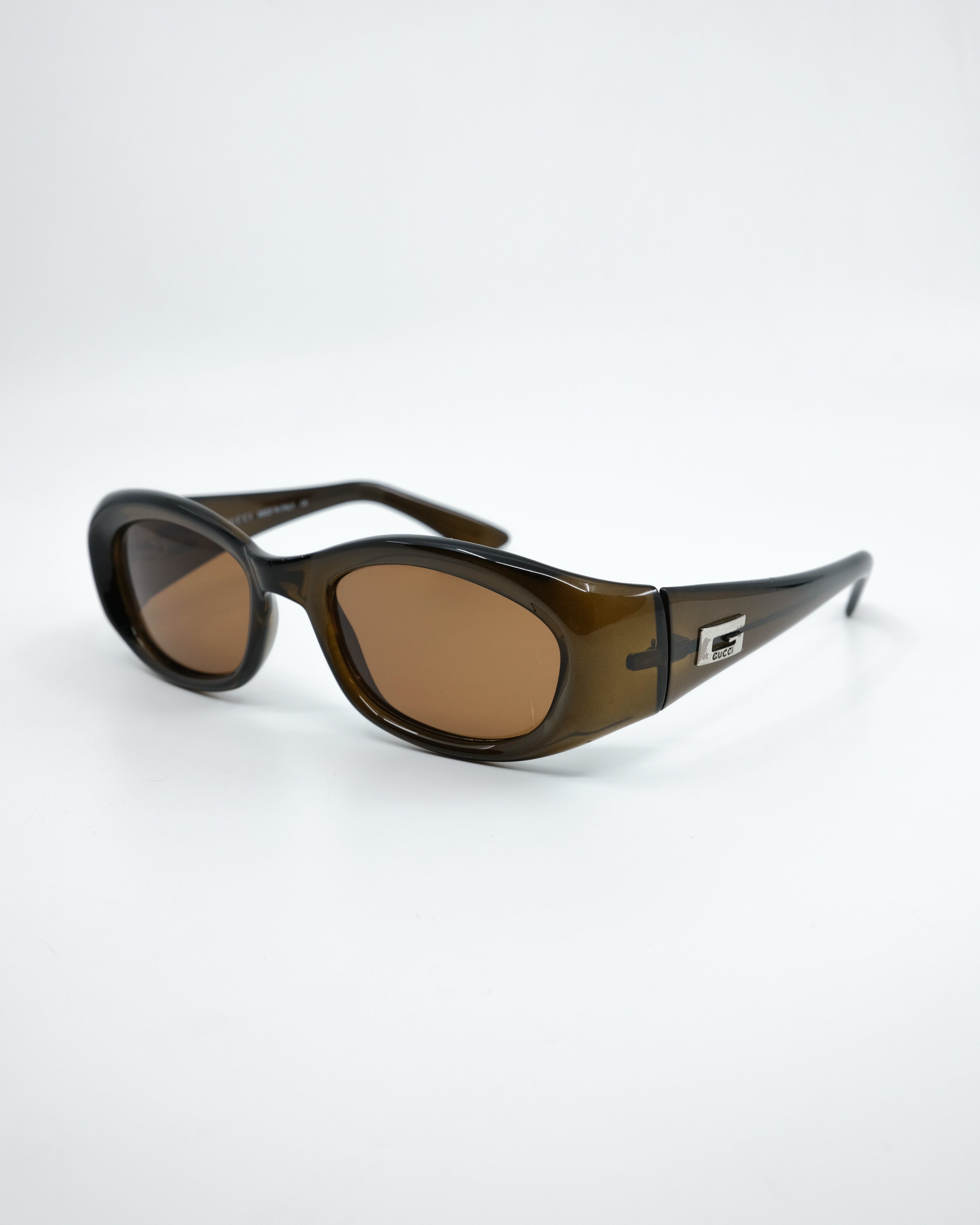90'S GUCCI SUNGLASSES BROWN