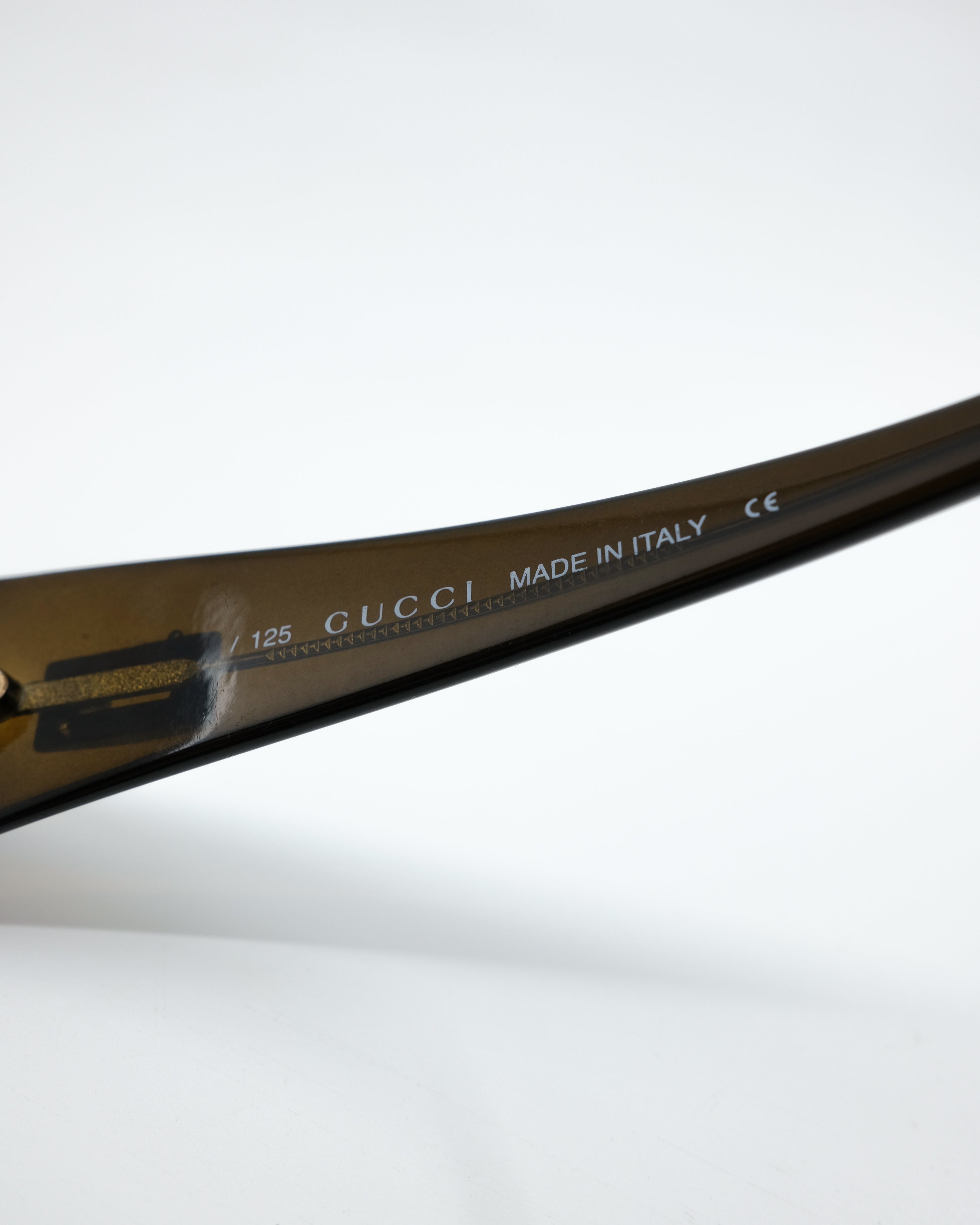 90'S GUCCI SUNGLASSES BROWN