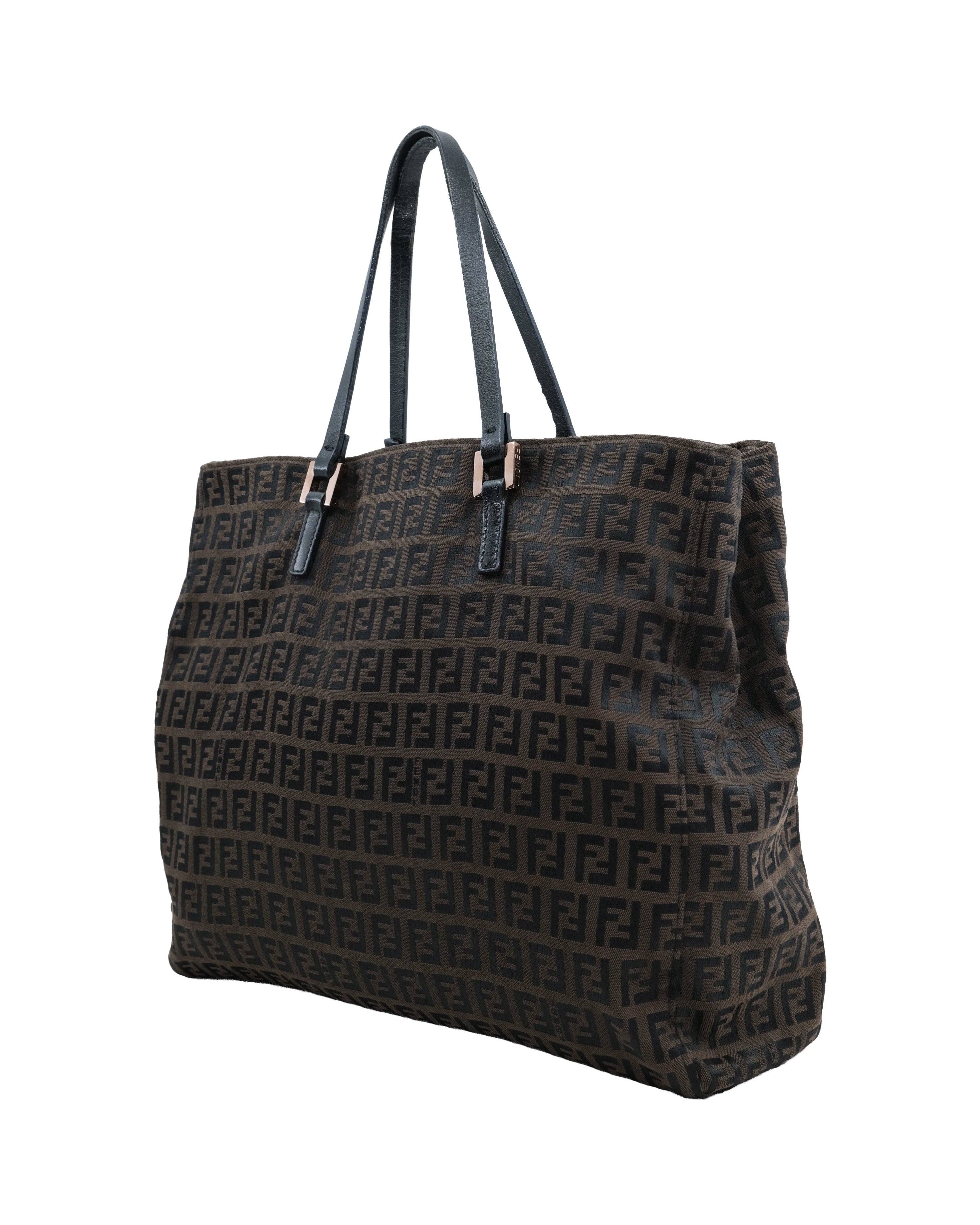 FENDI ZUCCA BROWN BAG
