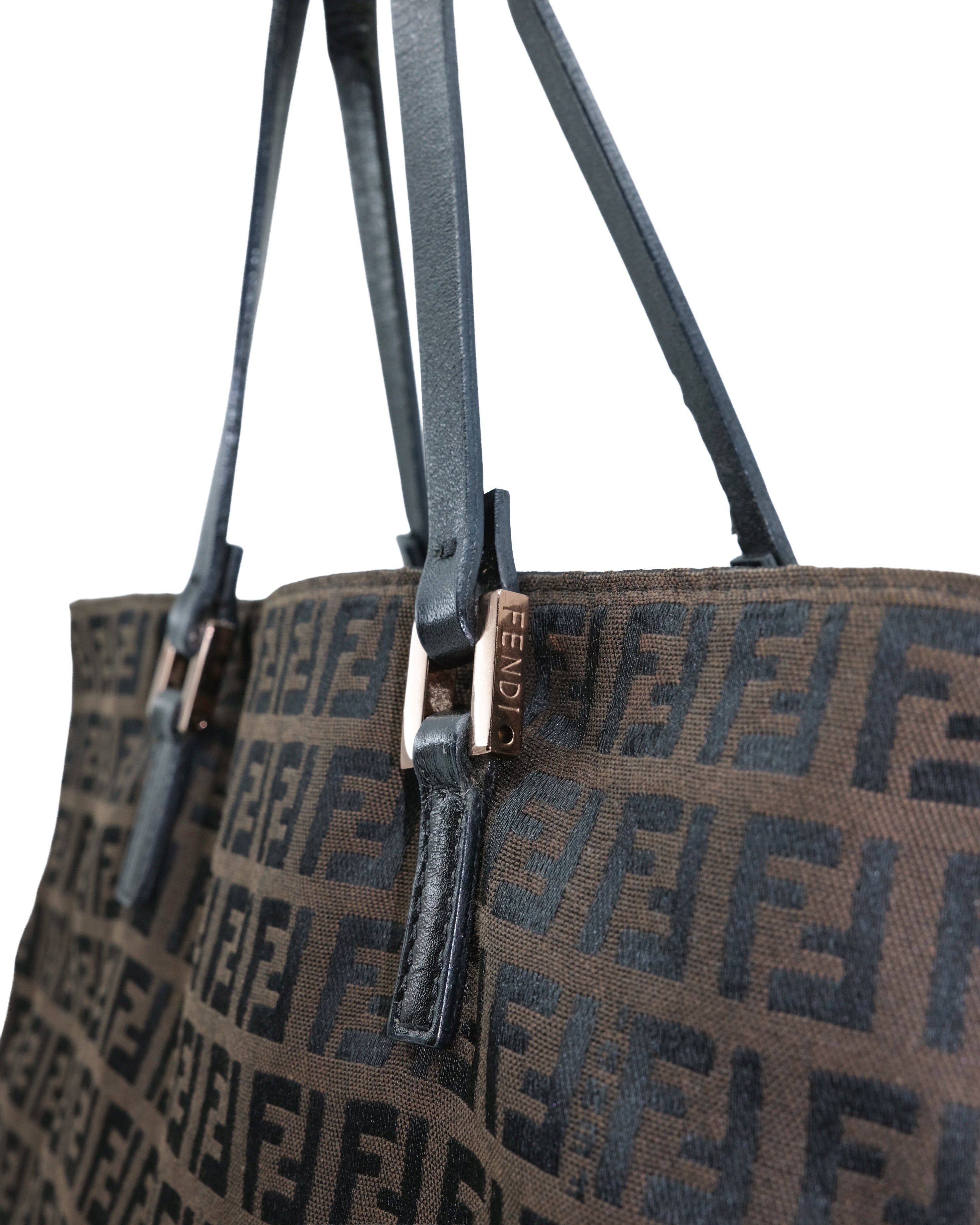 FENDI ZUCCA BROWN BAG