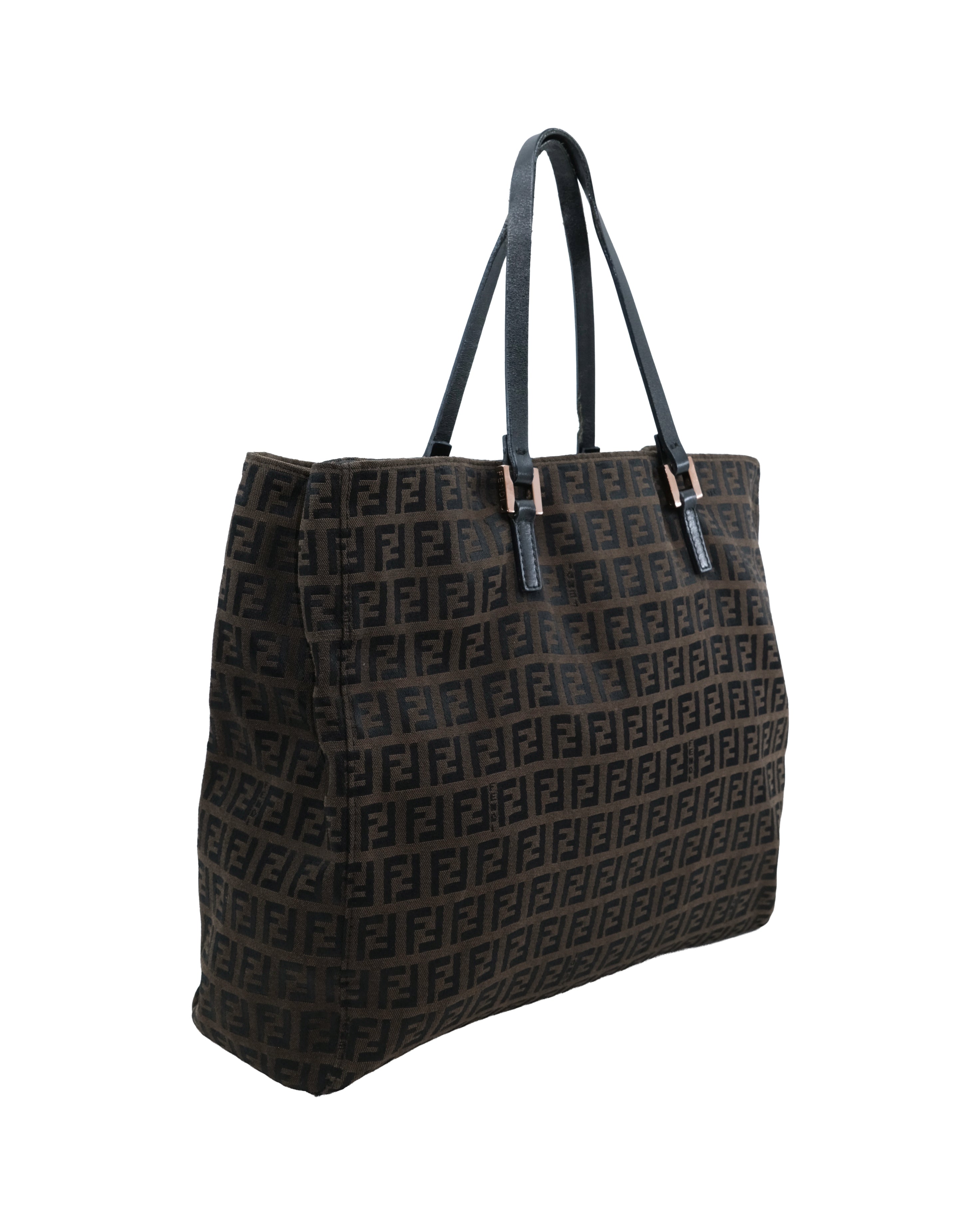 FENDI ZUCCA BROWN BAG