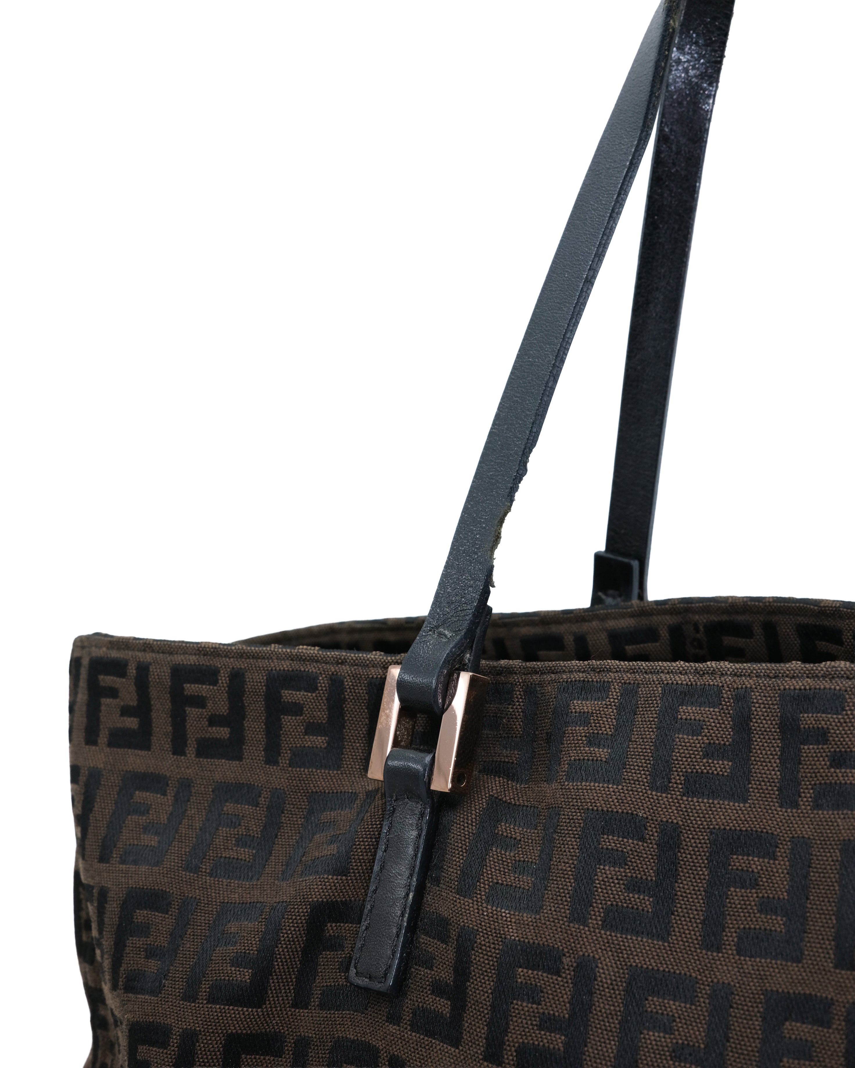FENDI ZUCCA BROWN BAG