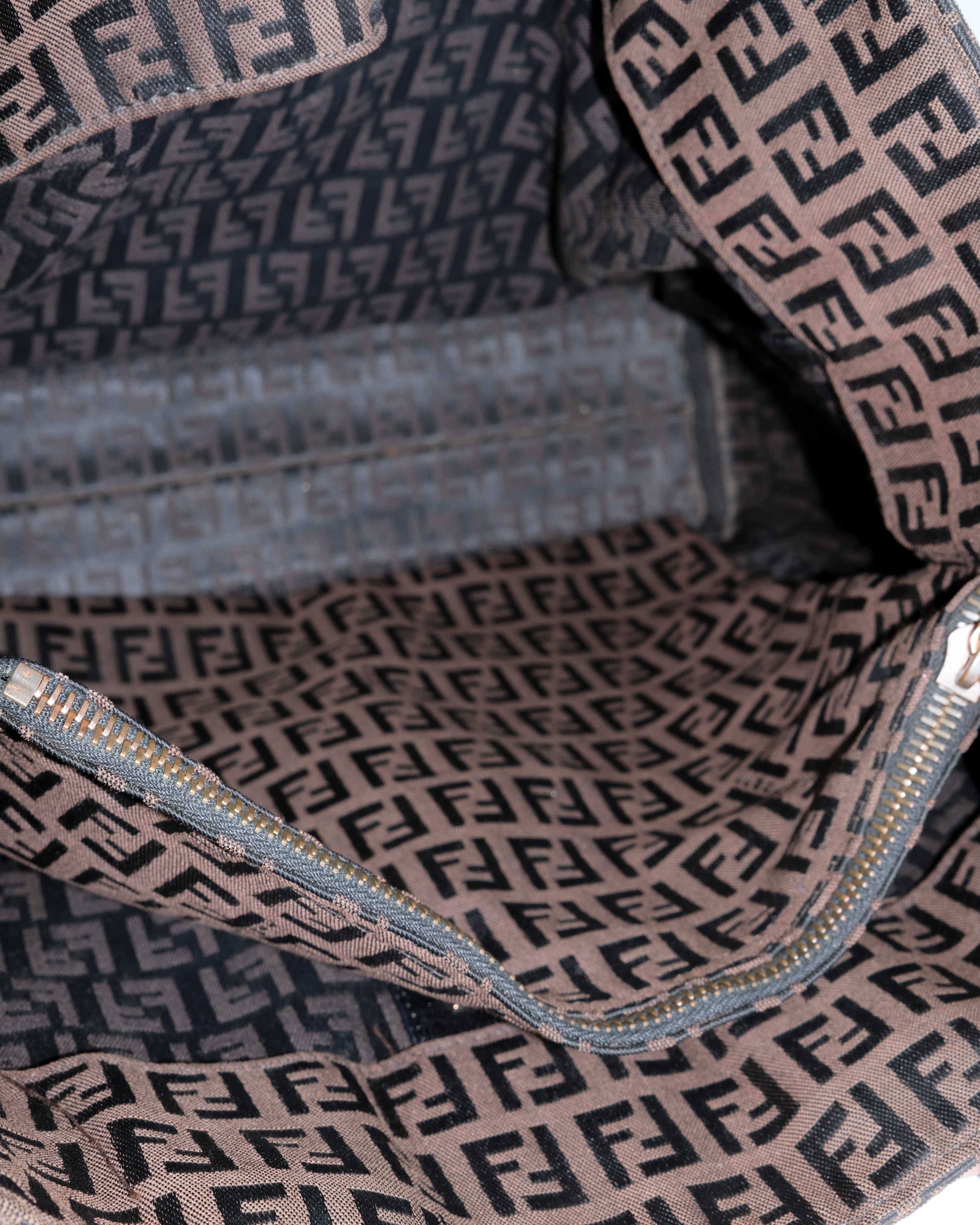 FENDI ZUCCA BROWN BAG
