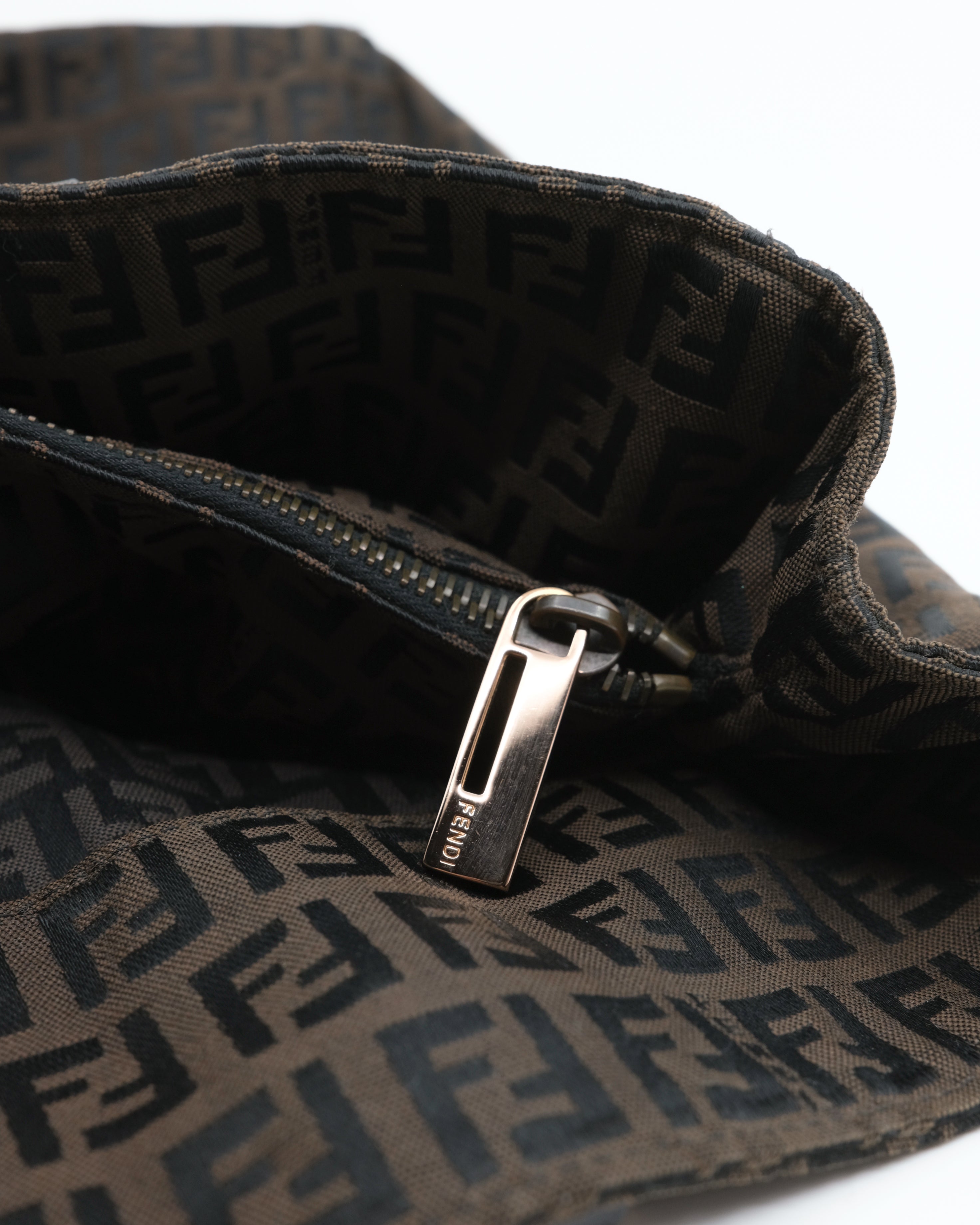 FENDI ZUCCA BROWN BAG