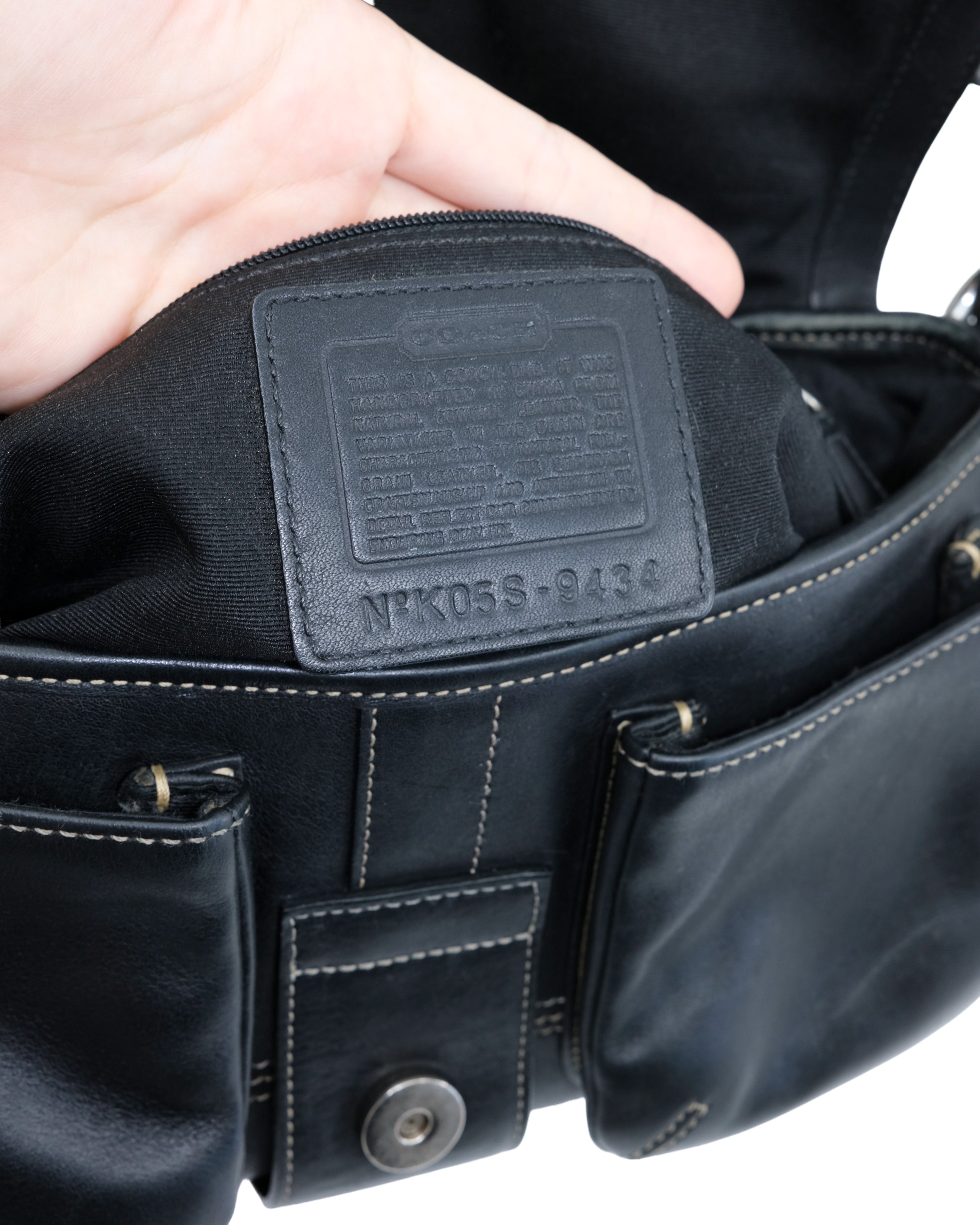 2005 COACH VINTAGE LEATHER BAG