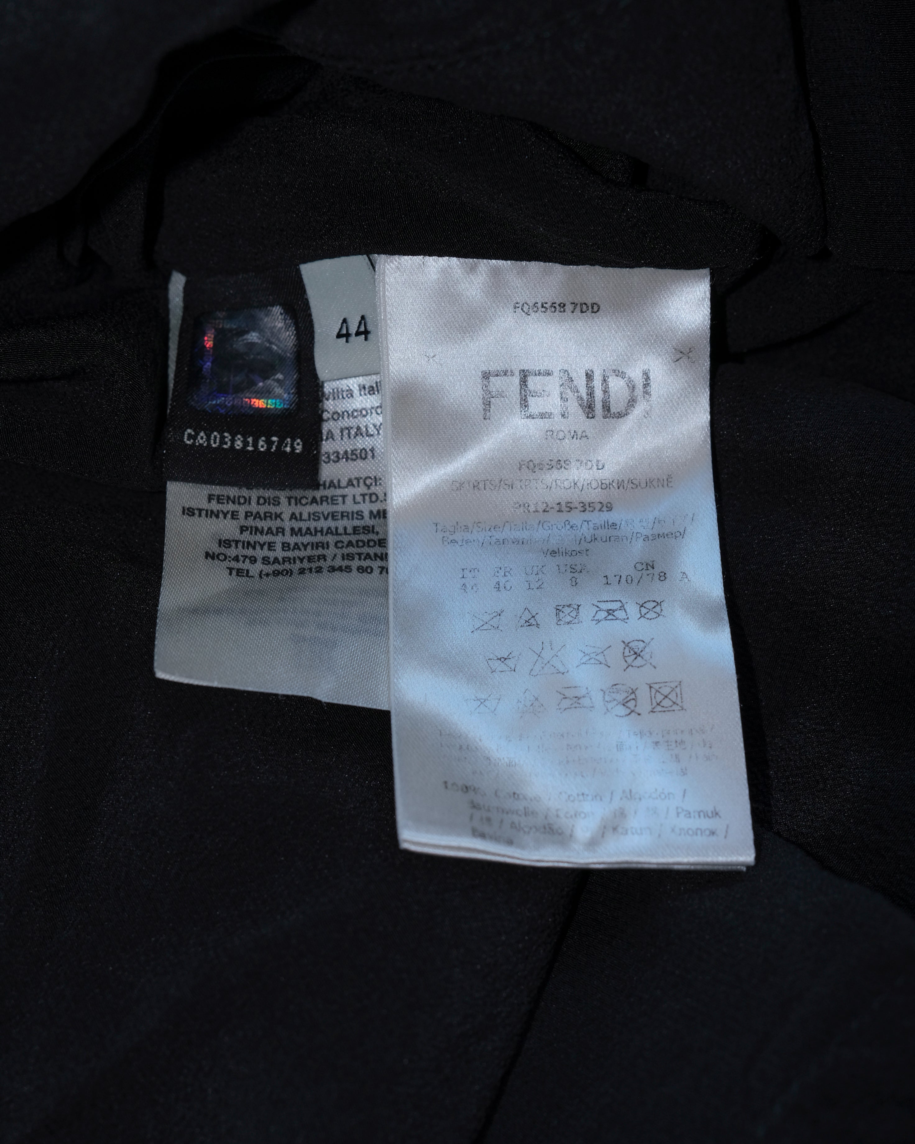 S/S 2016 FENDI RUNWAY SKIRT (M)