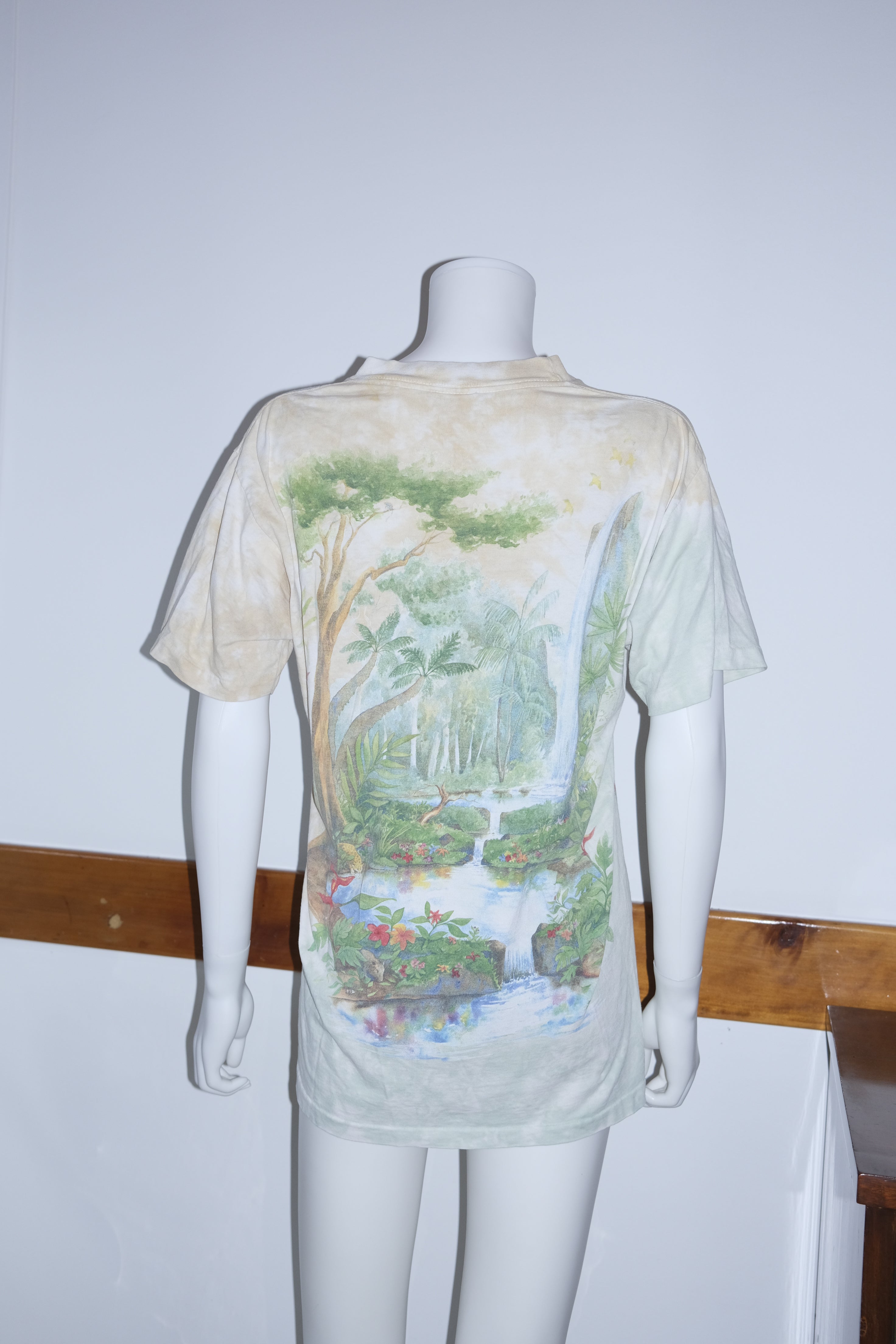 VINTAGE SINGLE STITCH FOREST T-SHIRT (M/L)