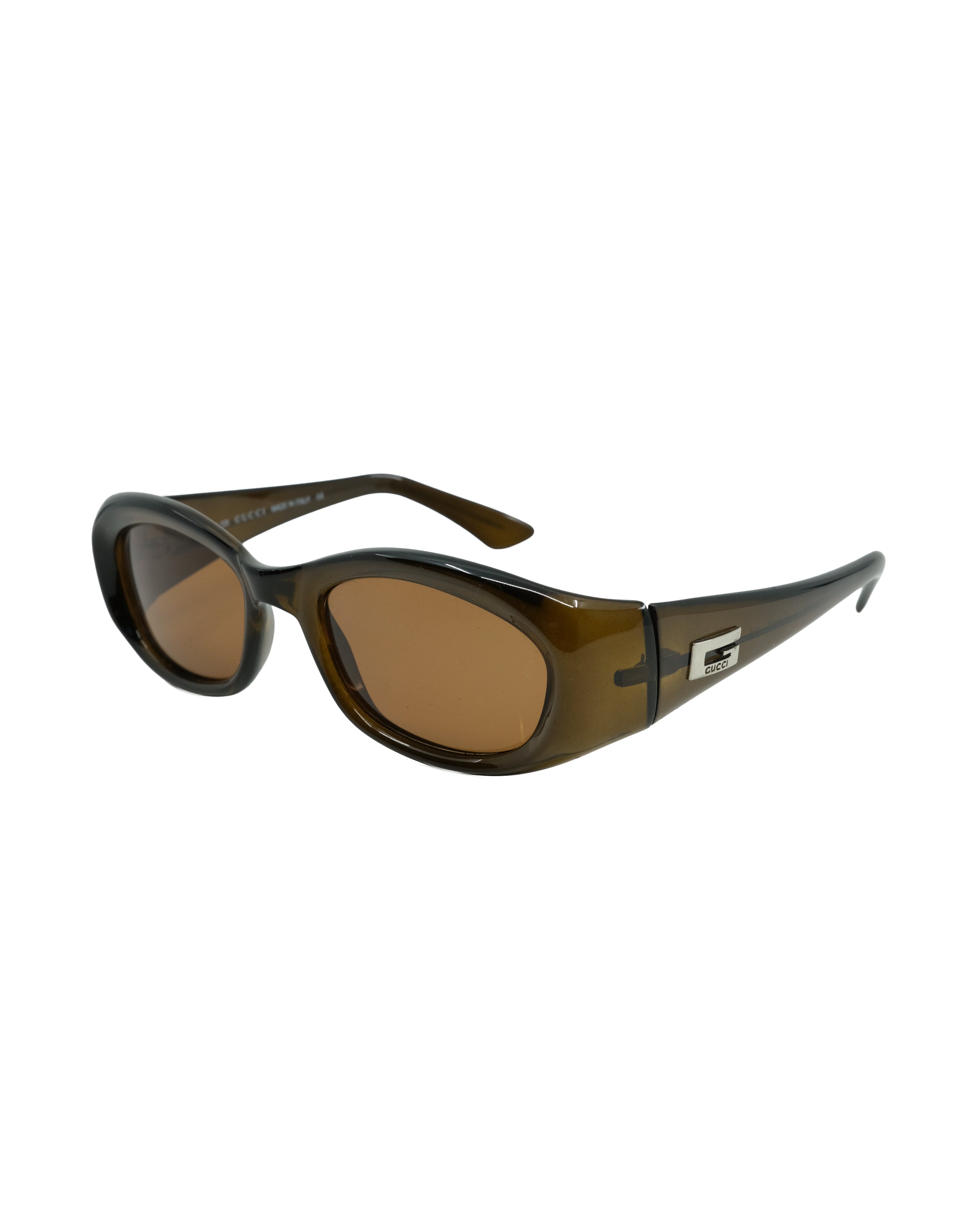 90'S GUCCI SUNGLASSES BROWN