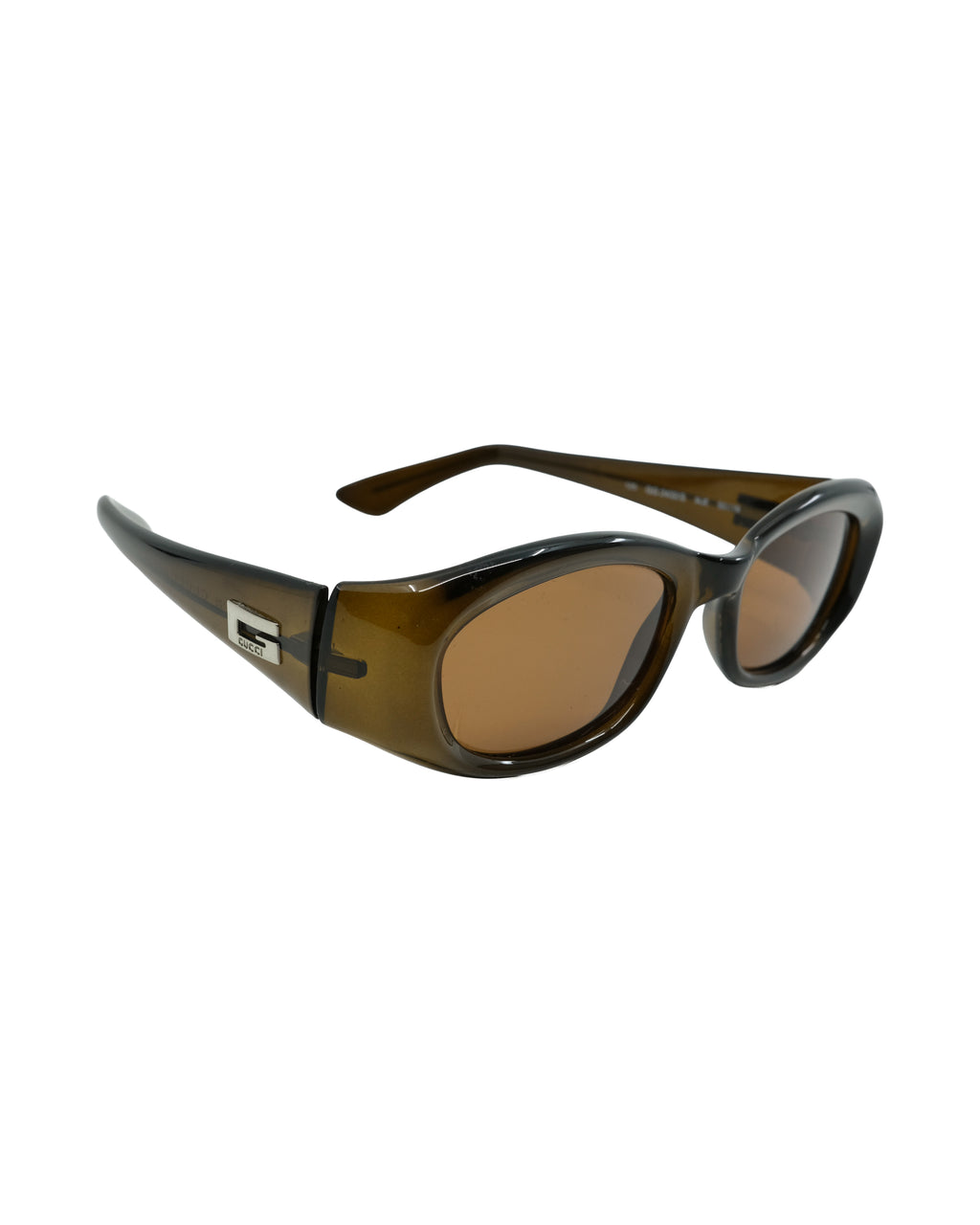 90'S GUCCI SUNGLASSES BROWN