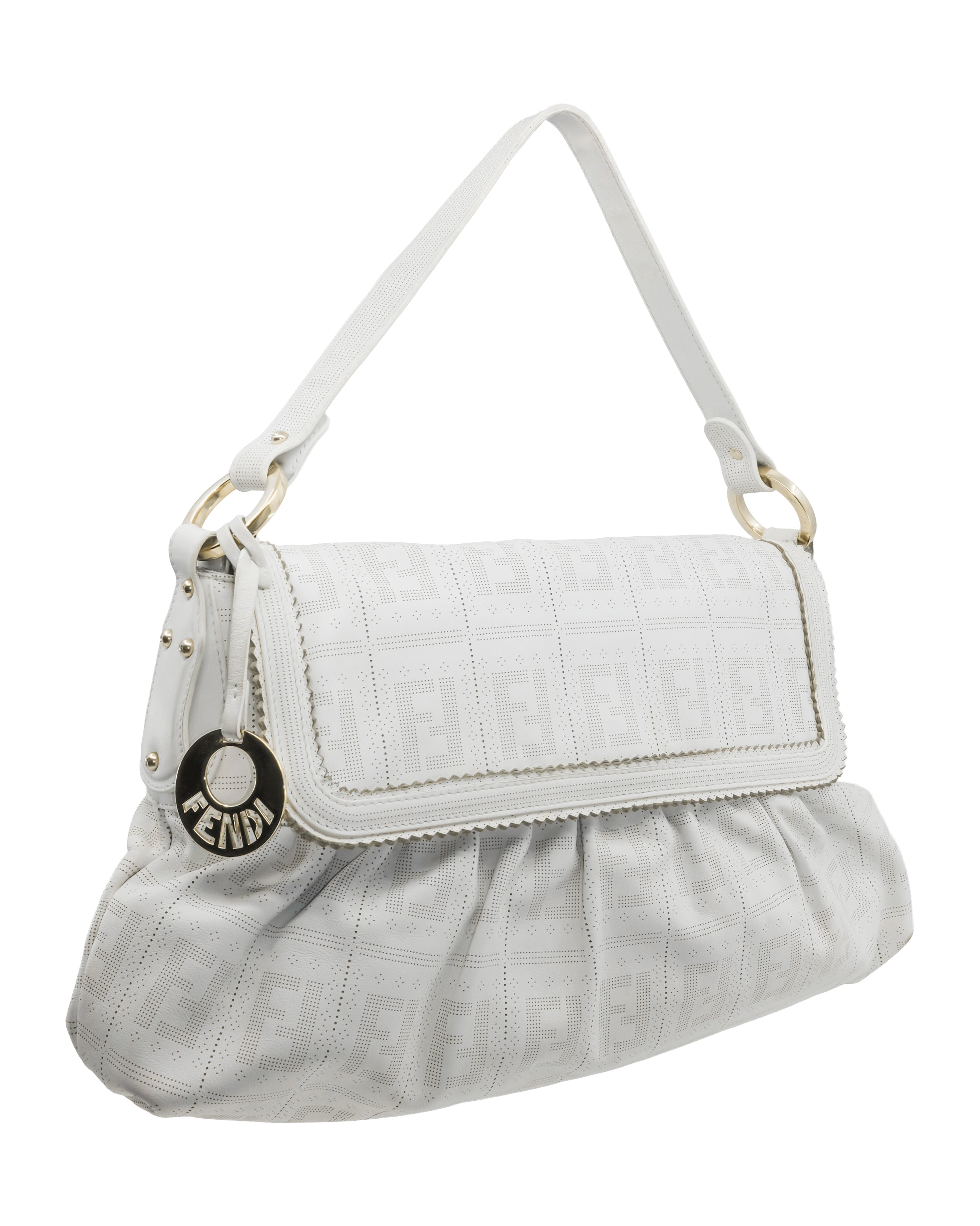 FENDI ZUCCA CHEF SHOULDER BAG