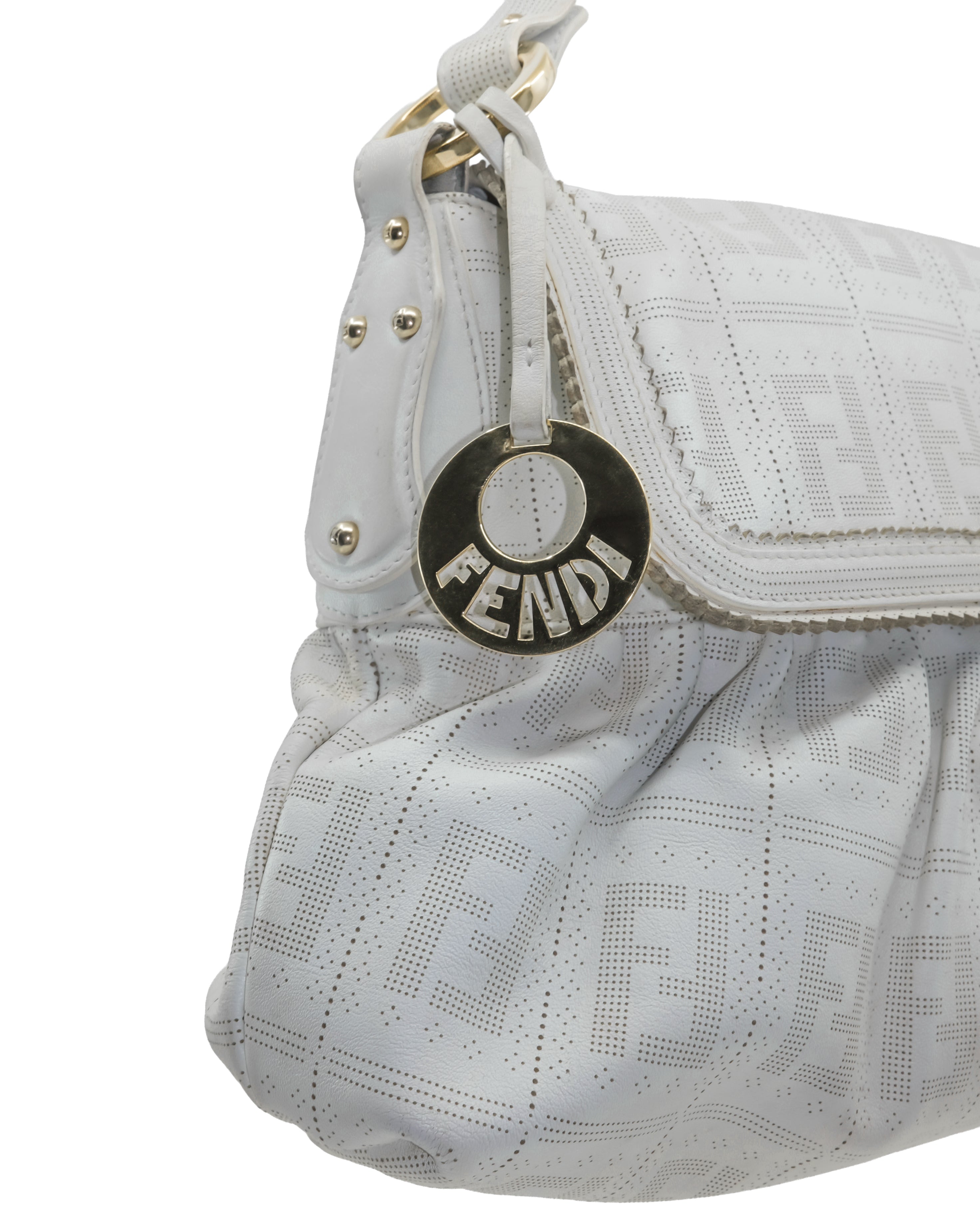 FENDI ZUCCA CHEF SHOULDER BAG