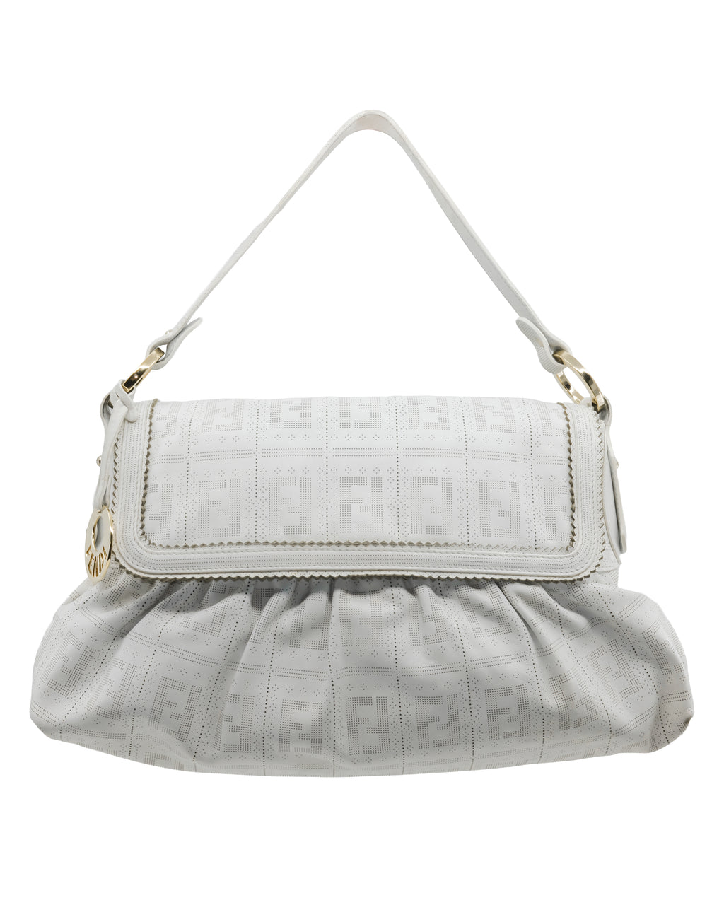FENDI ZUCCA CHEF SHOULDER BAG