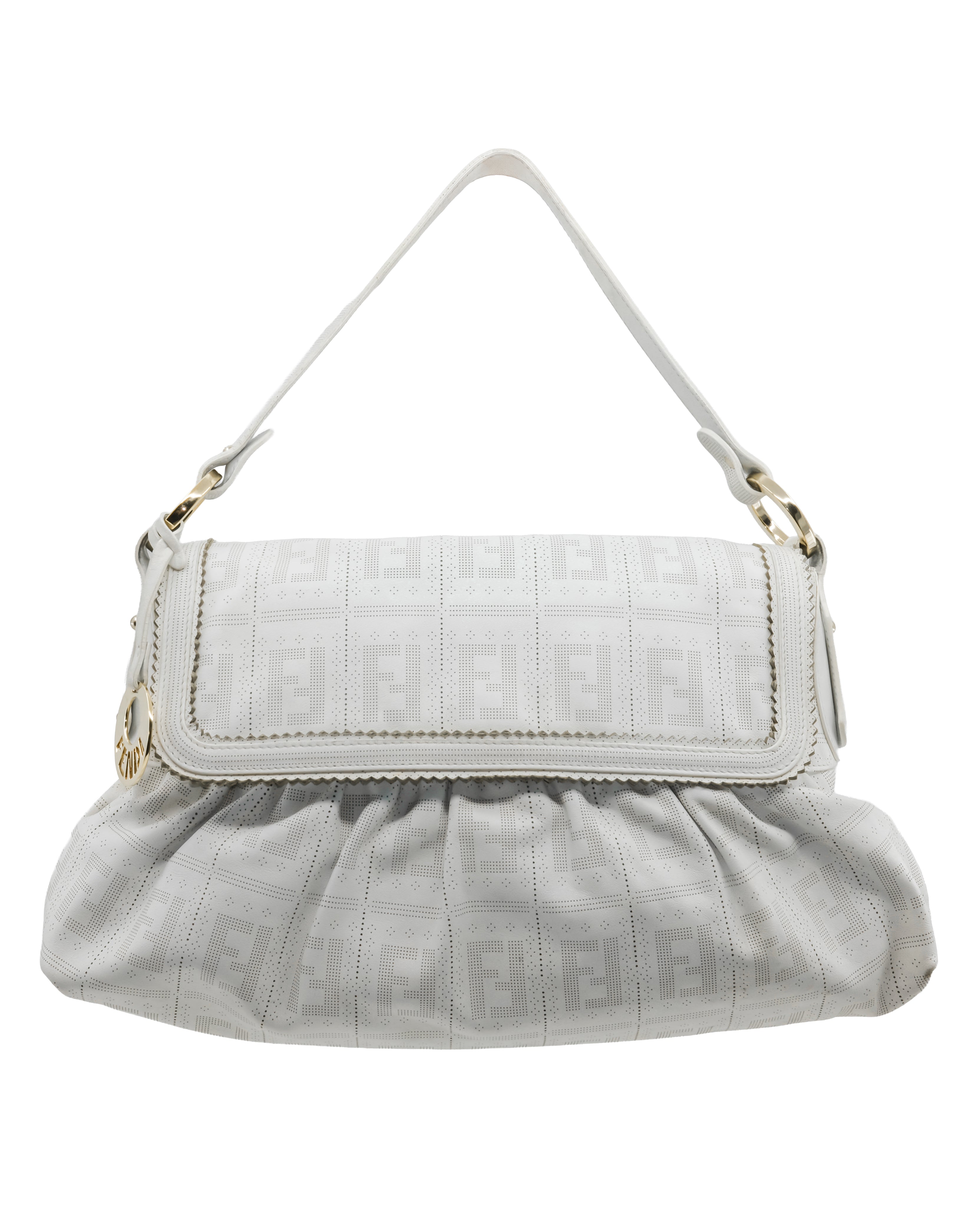 FENDI ZUCCA CHEF SHOULDER BAG