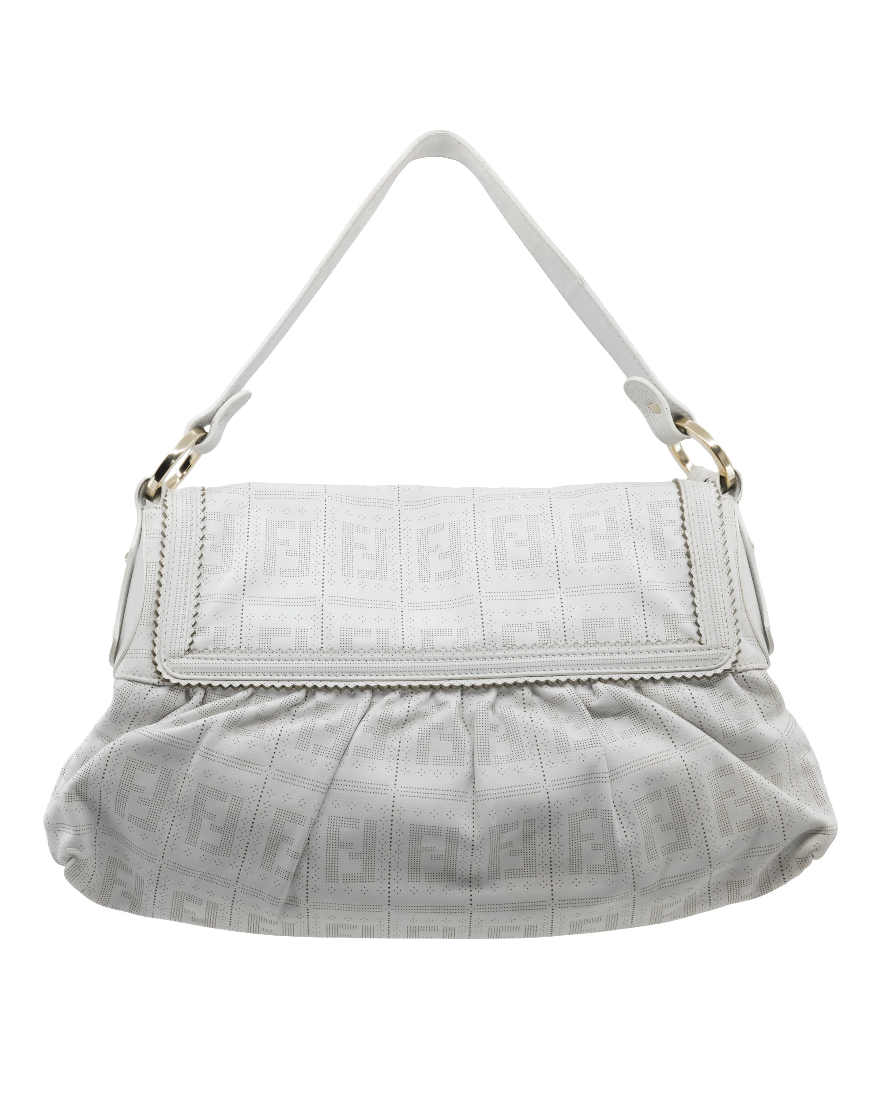 FENDI ZUCCA CHEF SHOULDER BAG