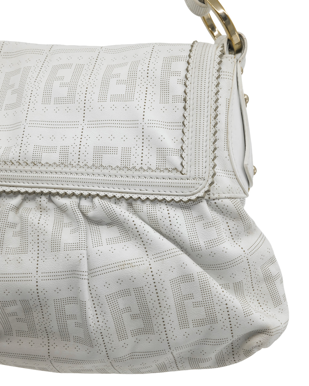 FENDI ZUCCA CHEF SHOULDER BAG