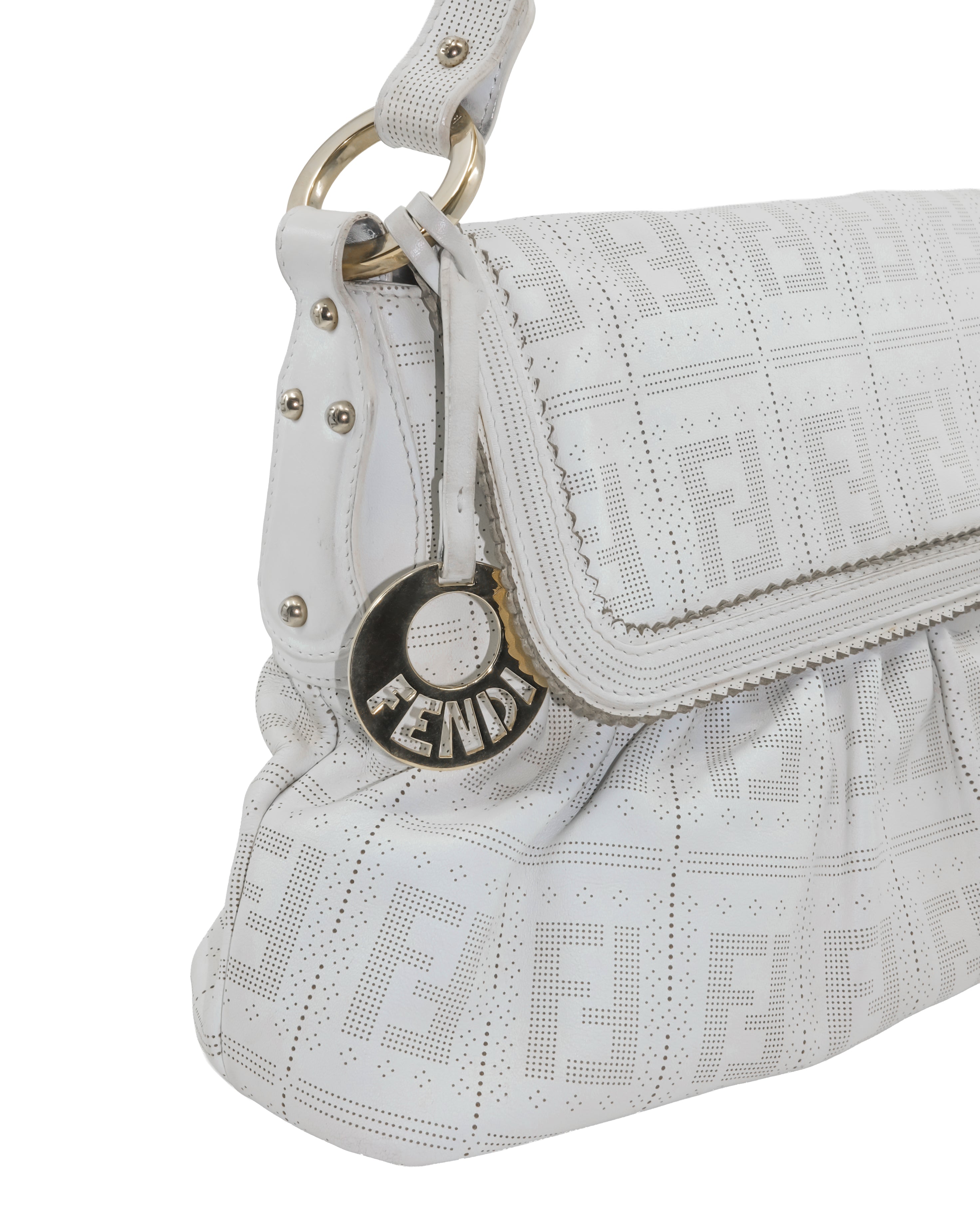 FENDI ZUCCA CHEF SHOULDER BAG