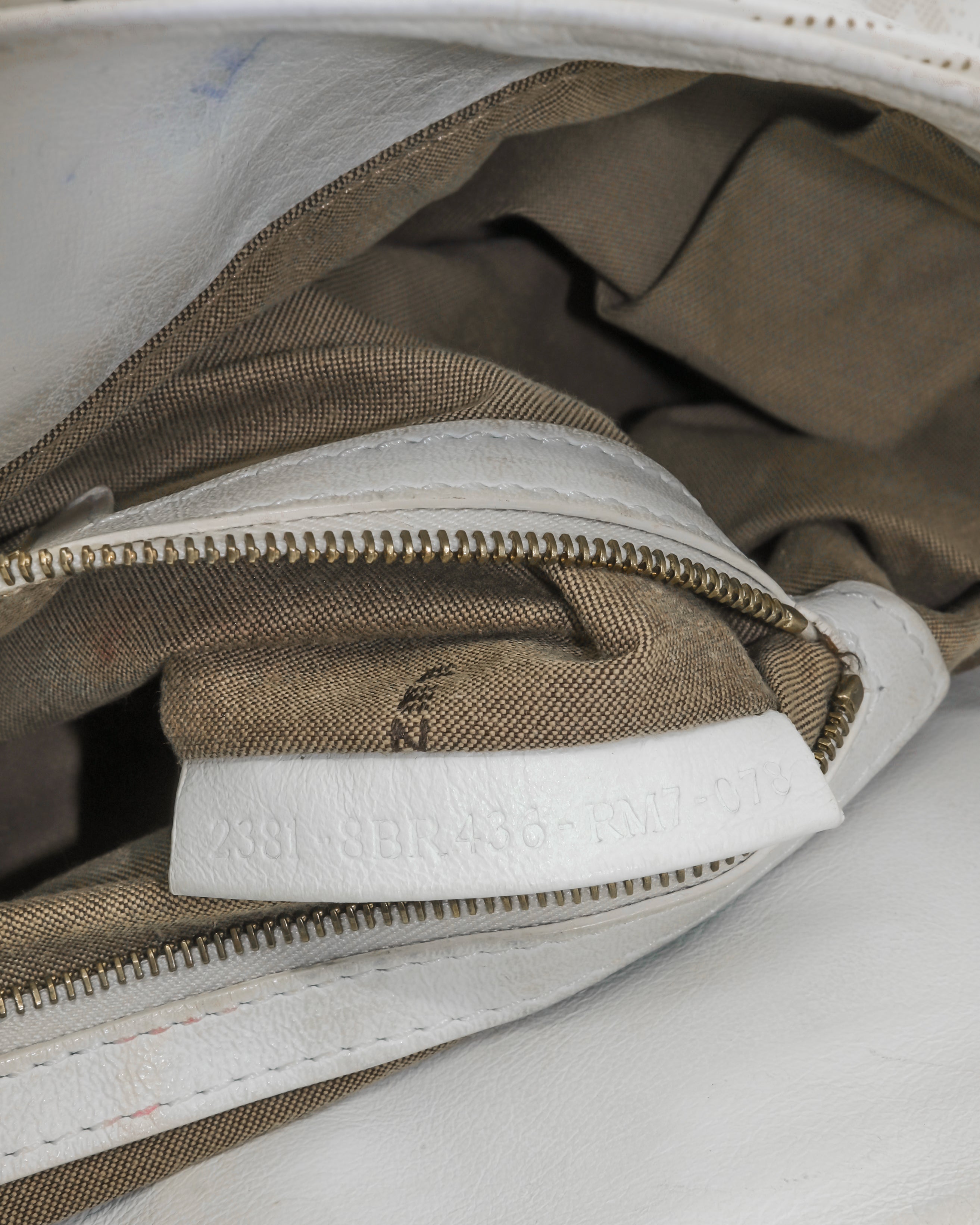 FENDI ZUCCA CHEF SHOULDER BAG
