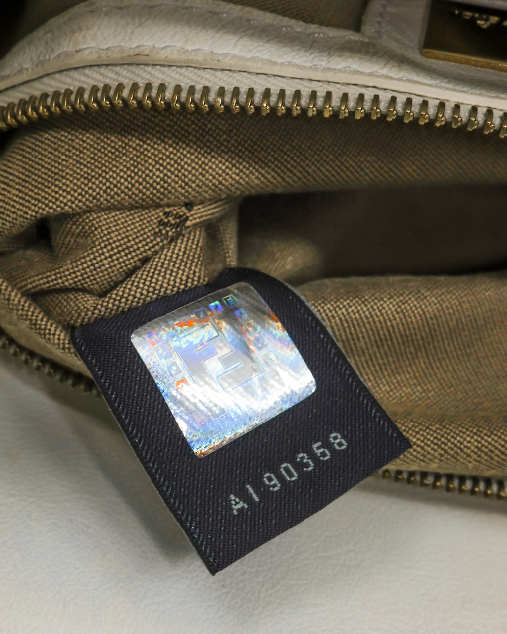 FENDI ZUCCA CHEF SHOULDER BAG