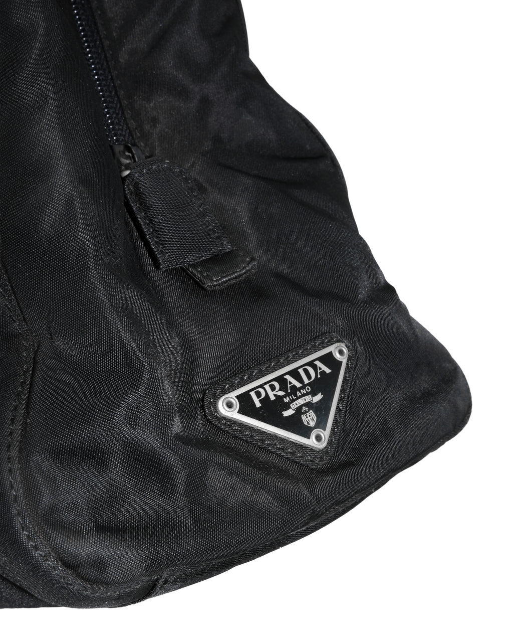 PRADA NYLON ACRYLIC HANDLE BAG