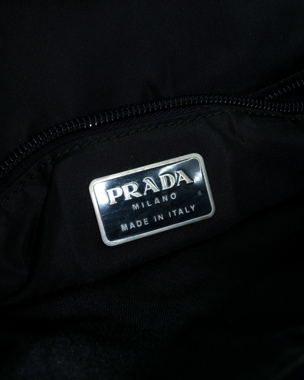 PRADA NYLON ACRYLIC HANDLE BAG