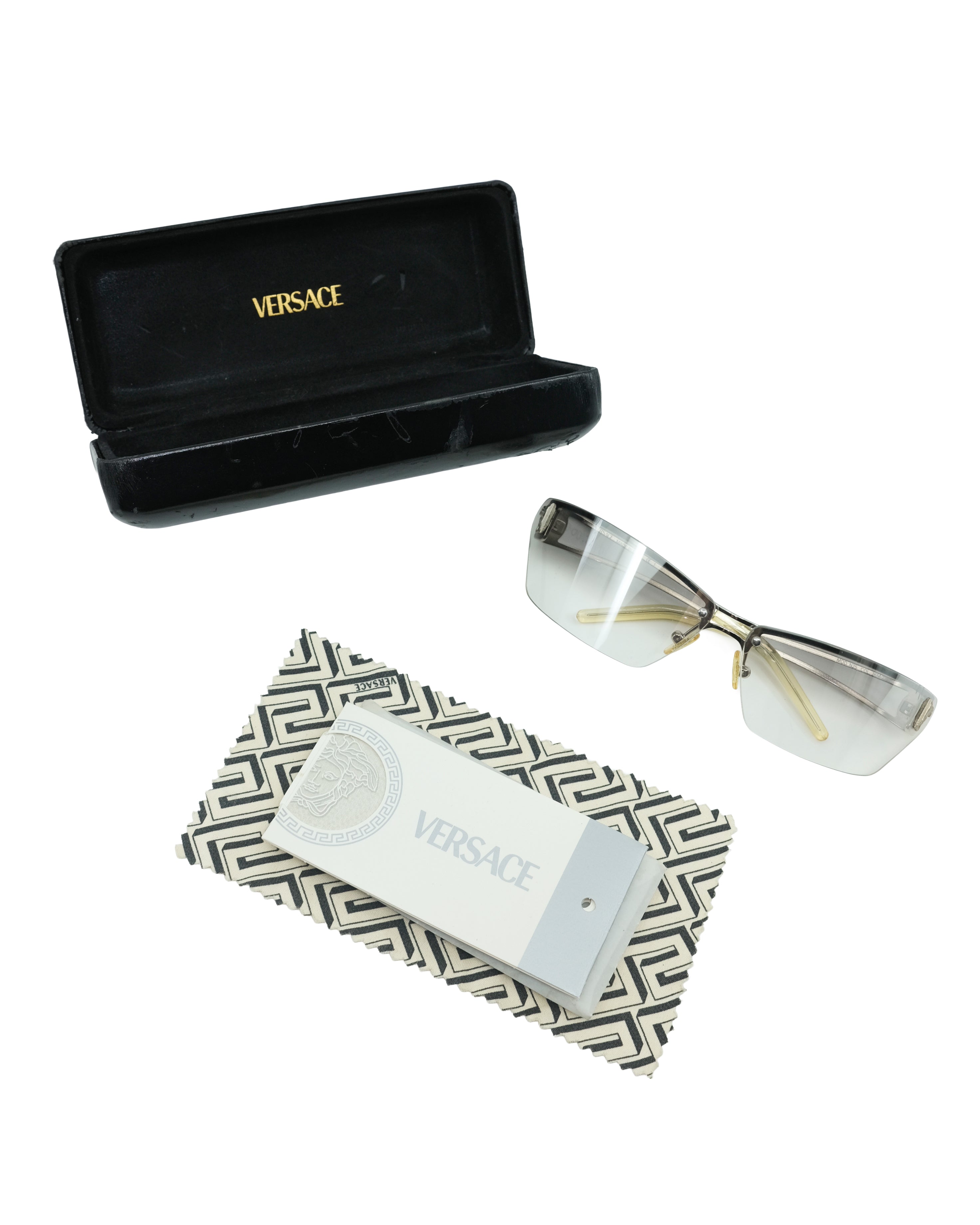 90'S VERSACE RIMLESS SUNGLASSES