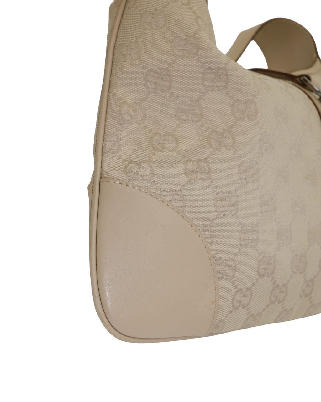 GUCCI JACKIE SHOULDER BAG BEIGE