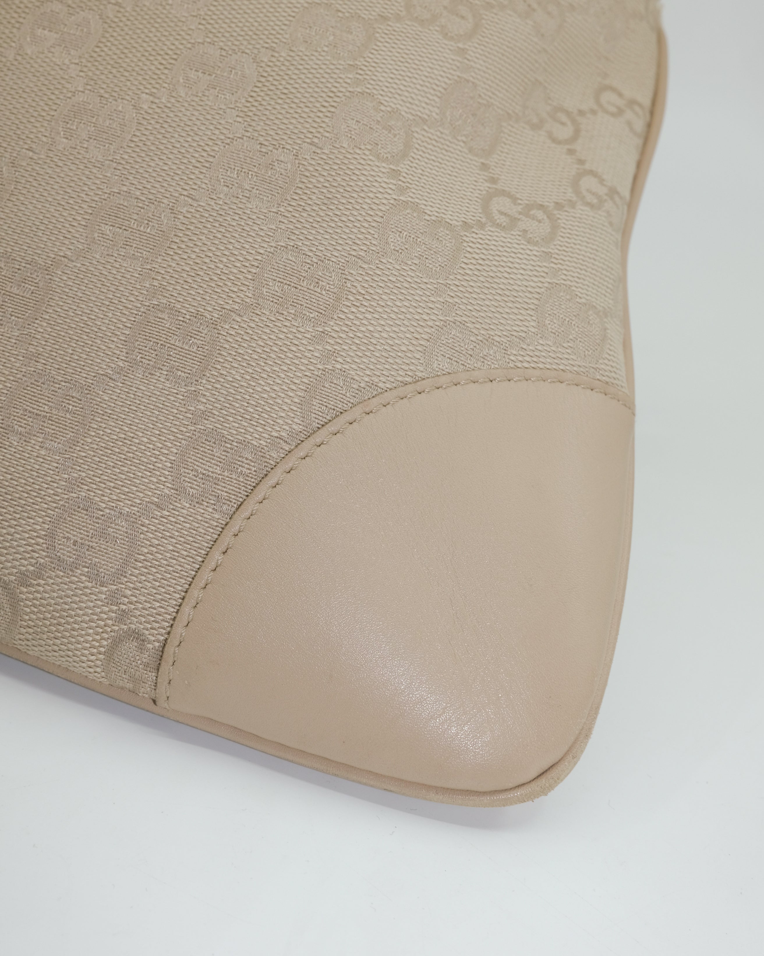 GUCCI JACKIE SHOULDER BAG BEIGE