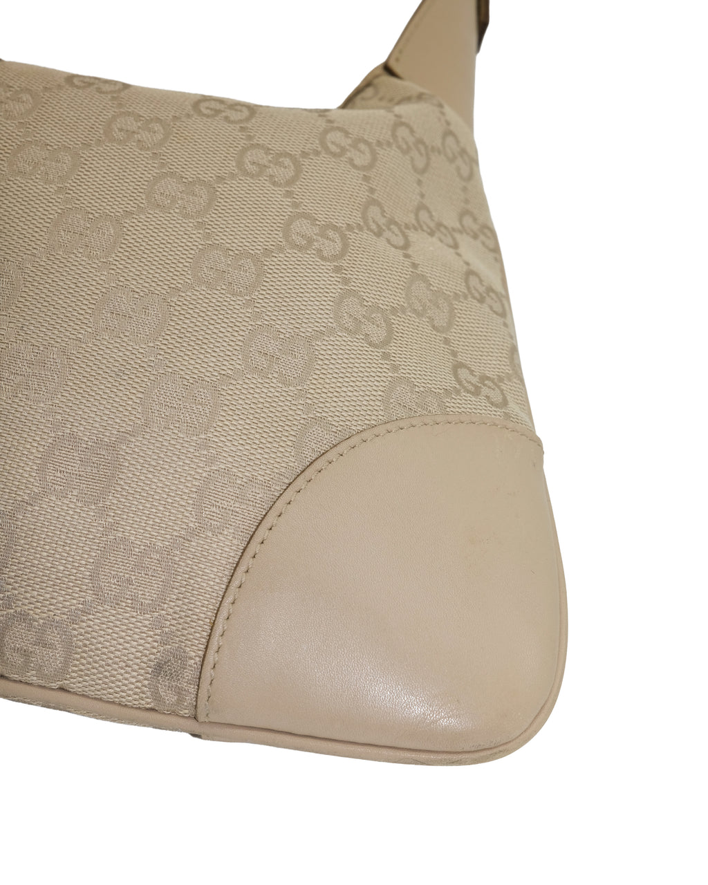 GUCCI JACKIE SHOULDER BAG BEIGE