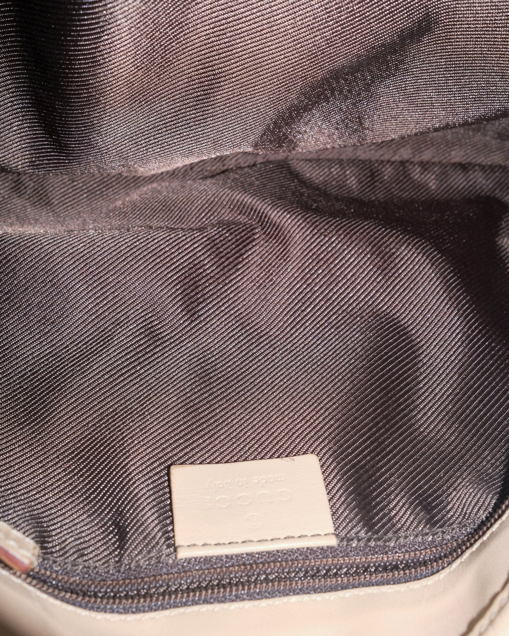 GUCCI JACKIE SHOULDER BAG BEIGE
