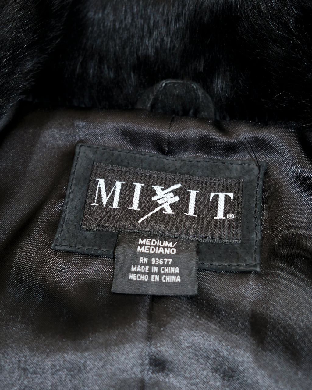 RABBIT FUR MIXIT JACKET (M