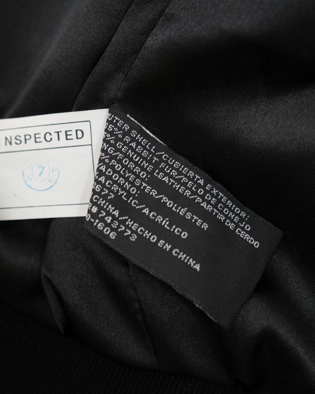 RABBIT FUR MIXIT JACKET (M